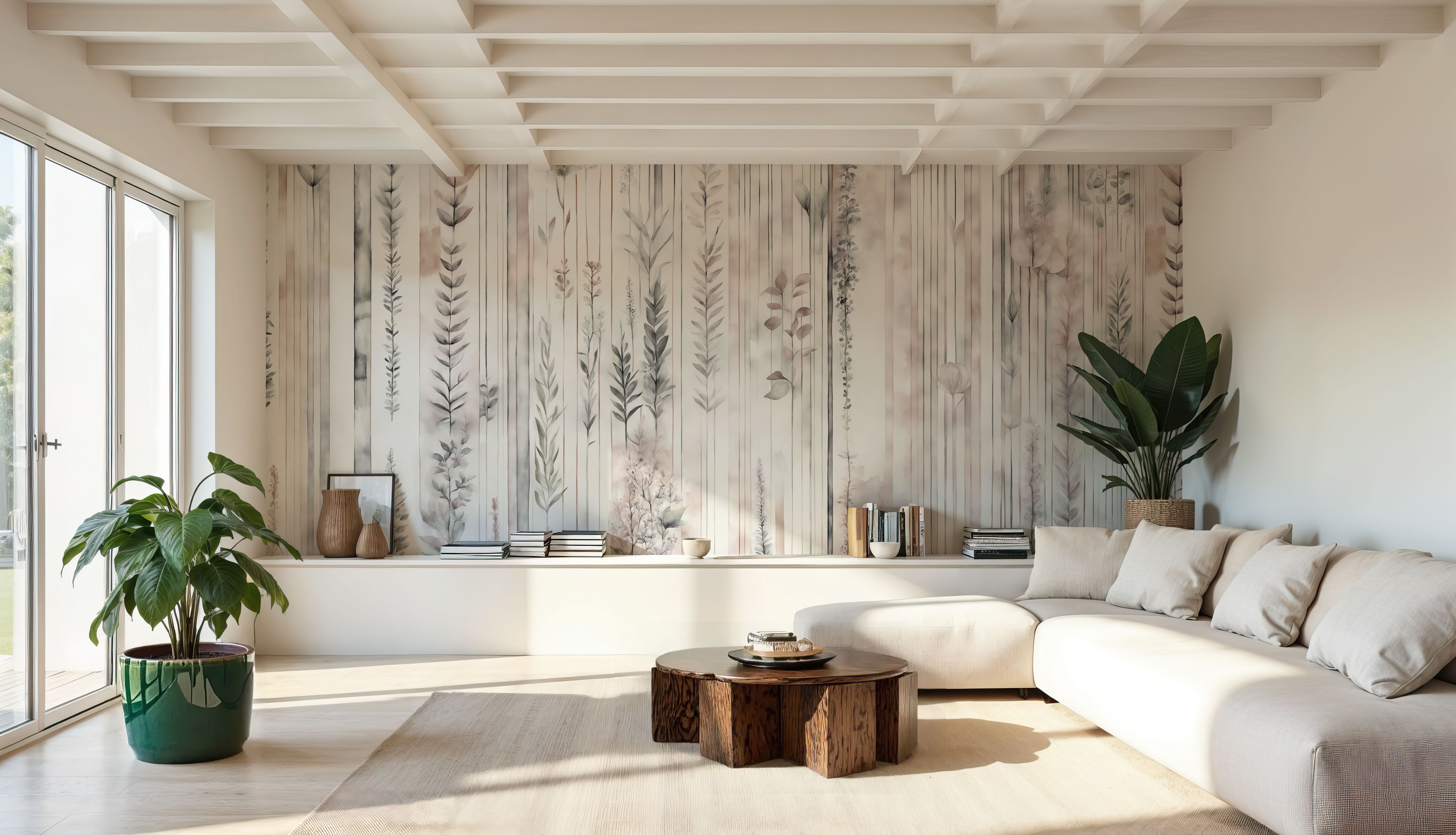Botanical Wall Brown