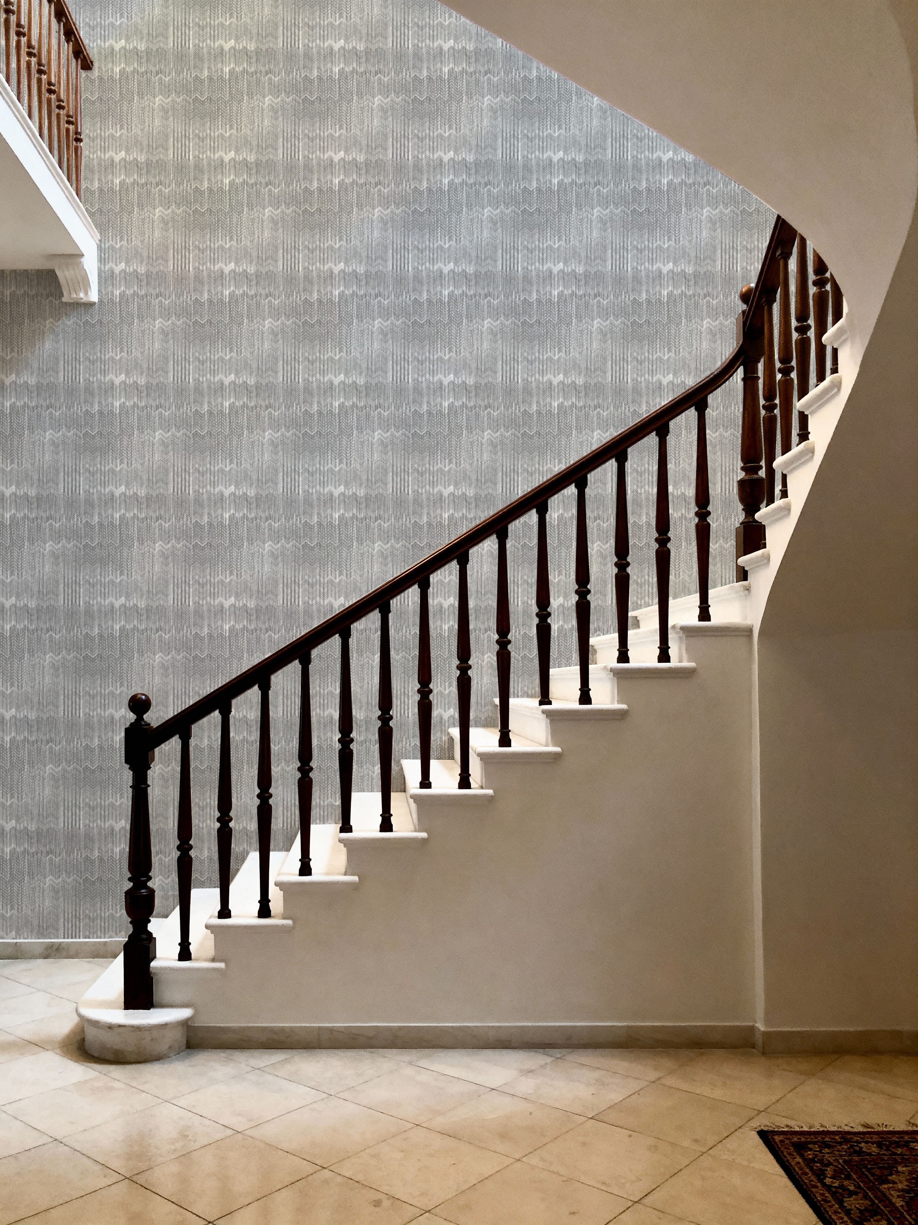 Staggered Zig-Zag, Gray