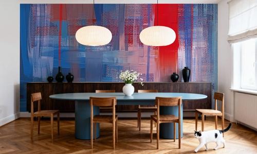 Sense Of The City, Blue And Red