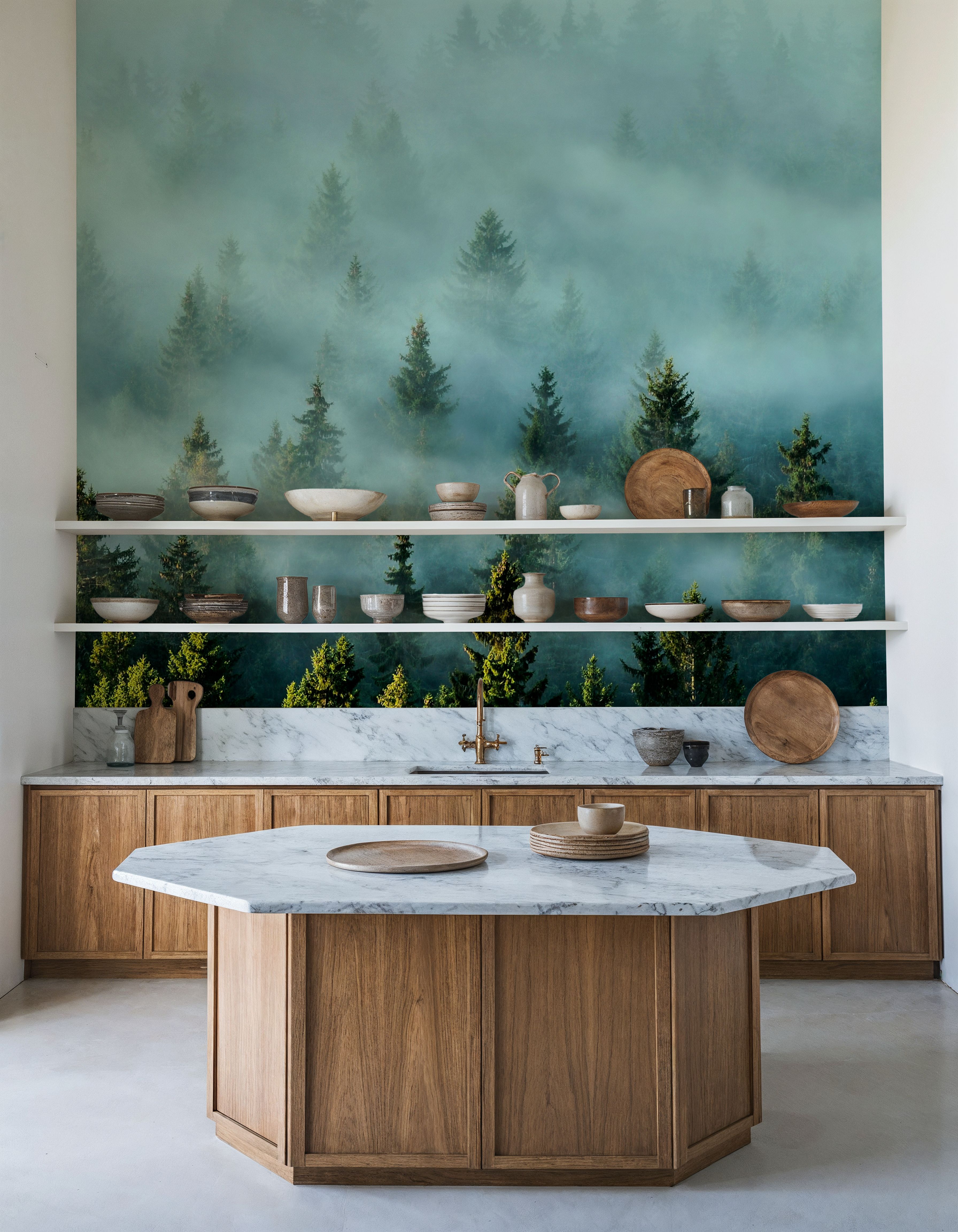 Morning Light and Fog