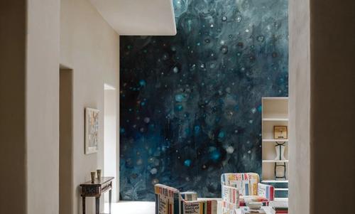 Rain in Gray and Blue