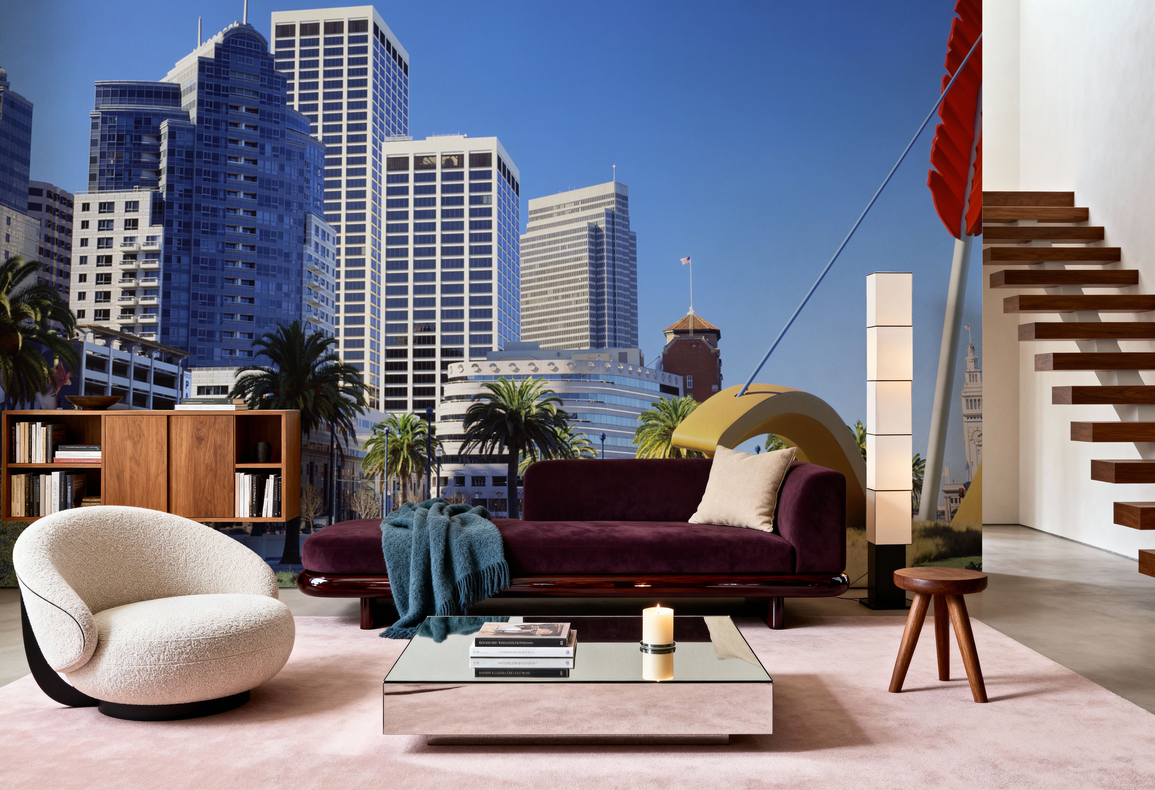 Urban Archery, Behang