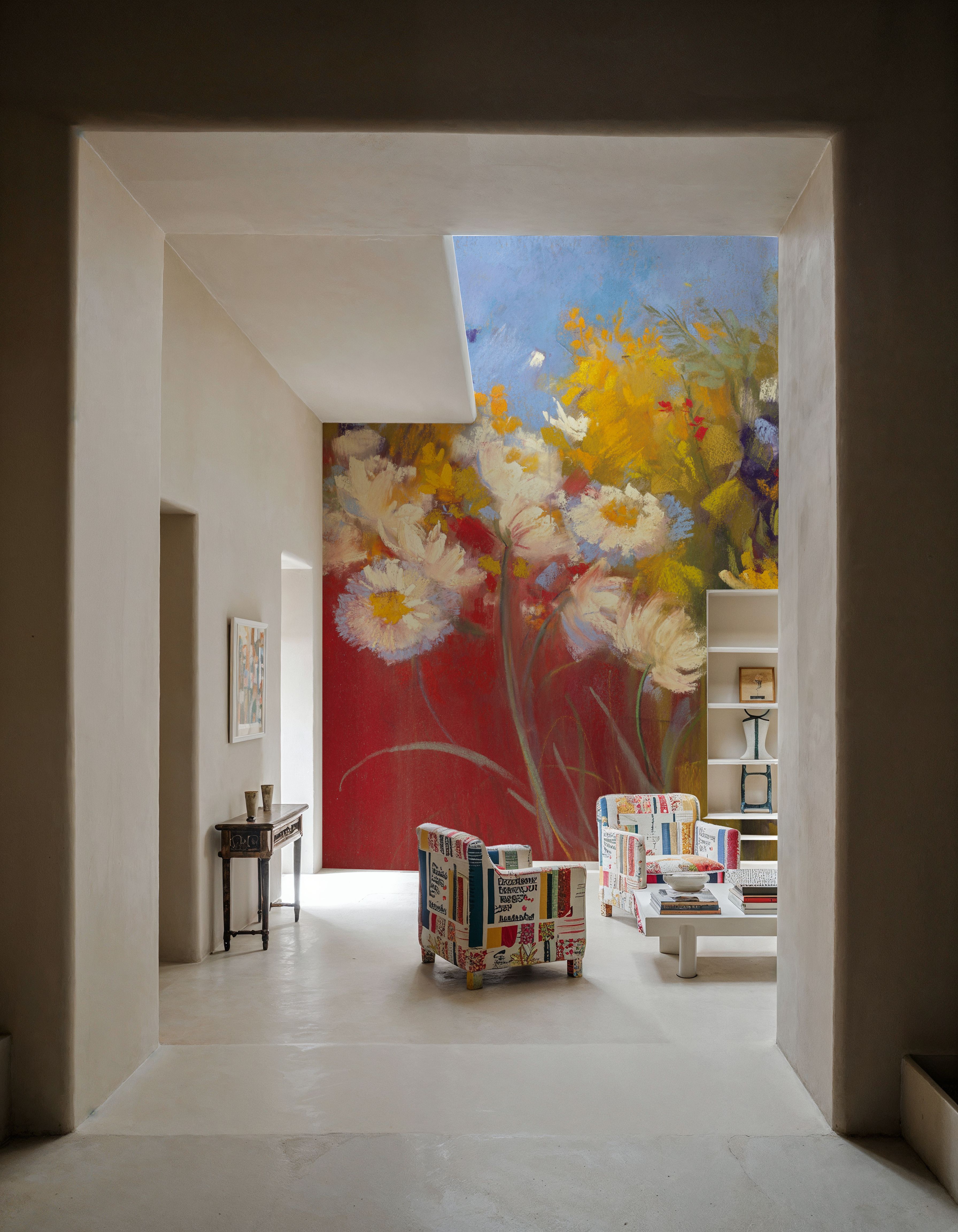 Contemporary Meadow Red