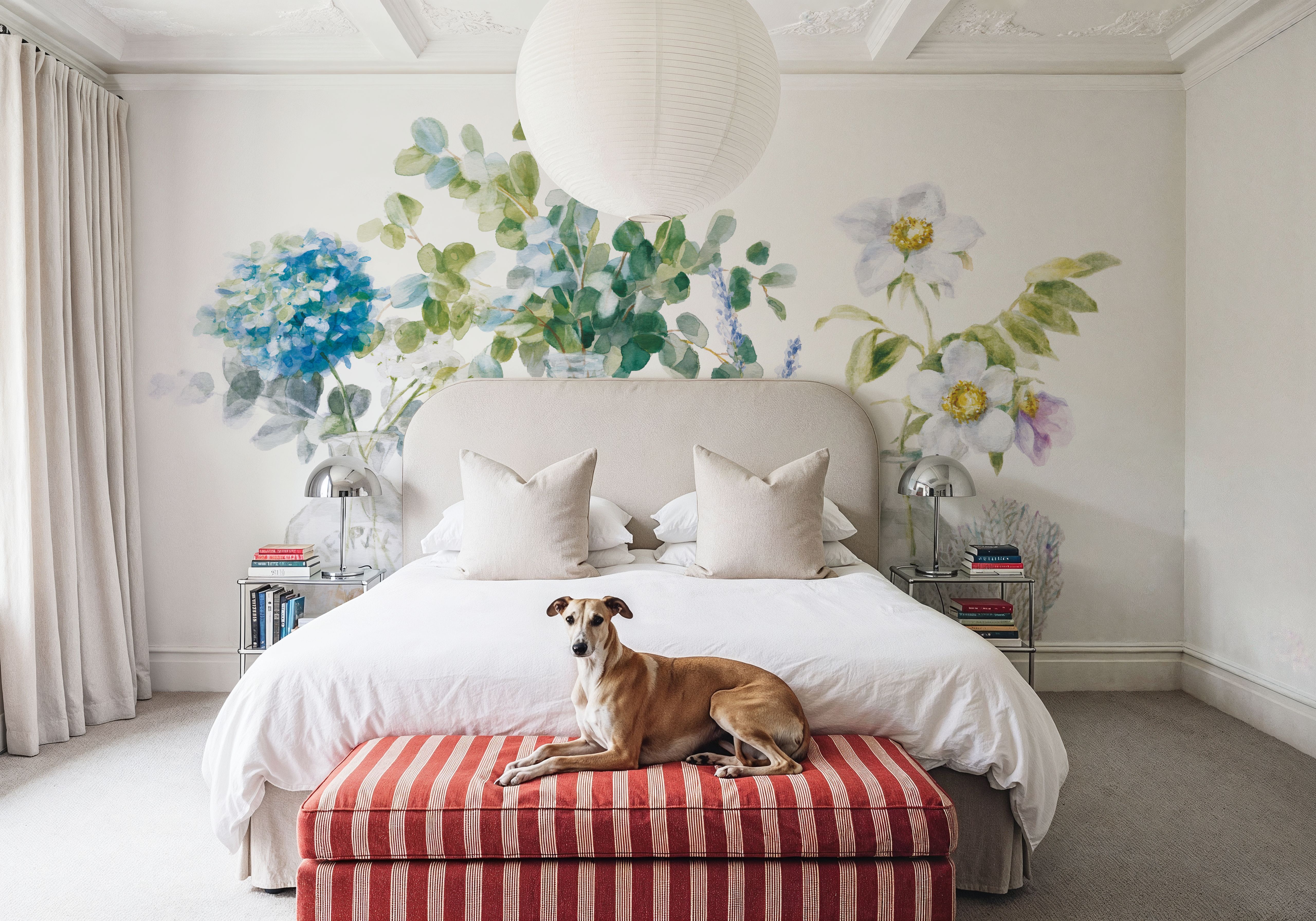 Beach Flowers I, Wallpaper