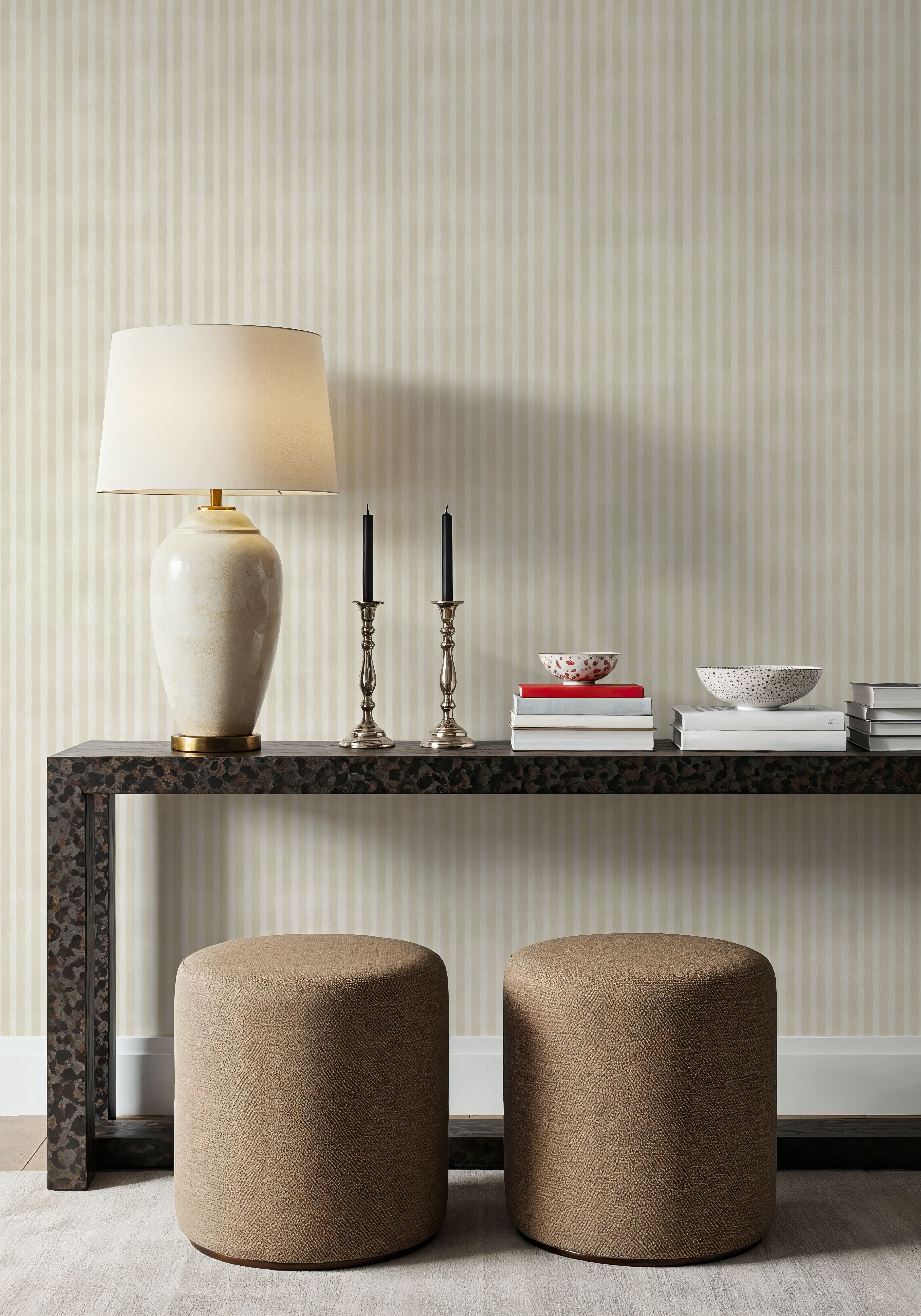 Seeing Stripes Beige Beige