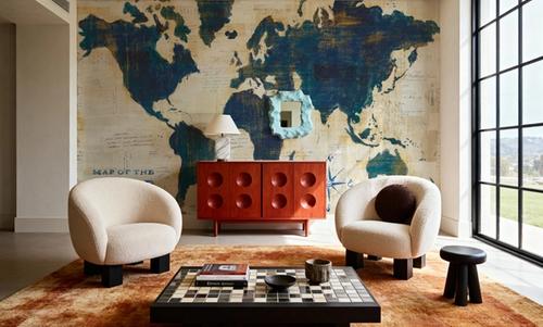 World Map Collage