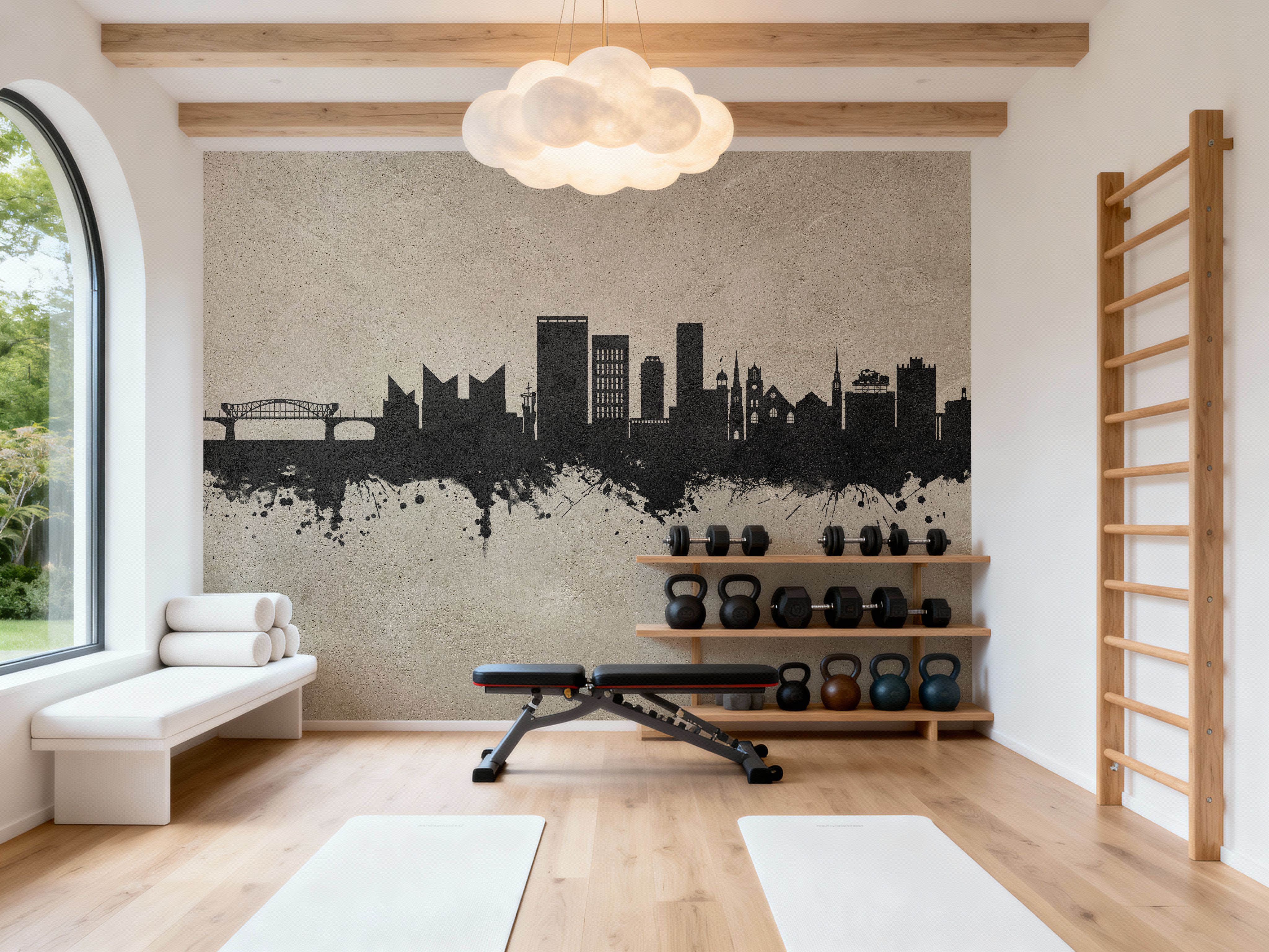 Chattanooga Tennessee Skyline Concrete