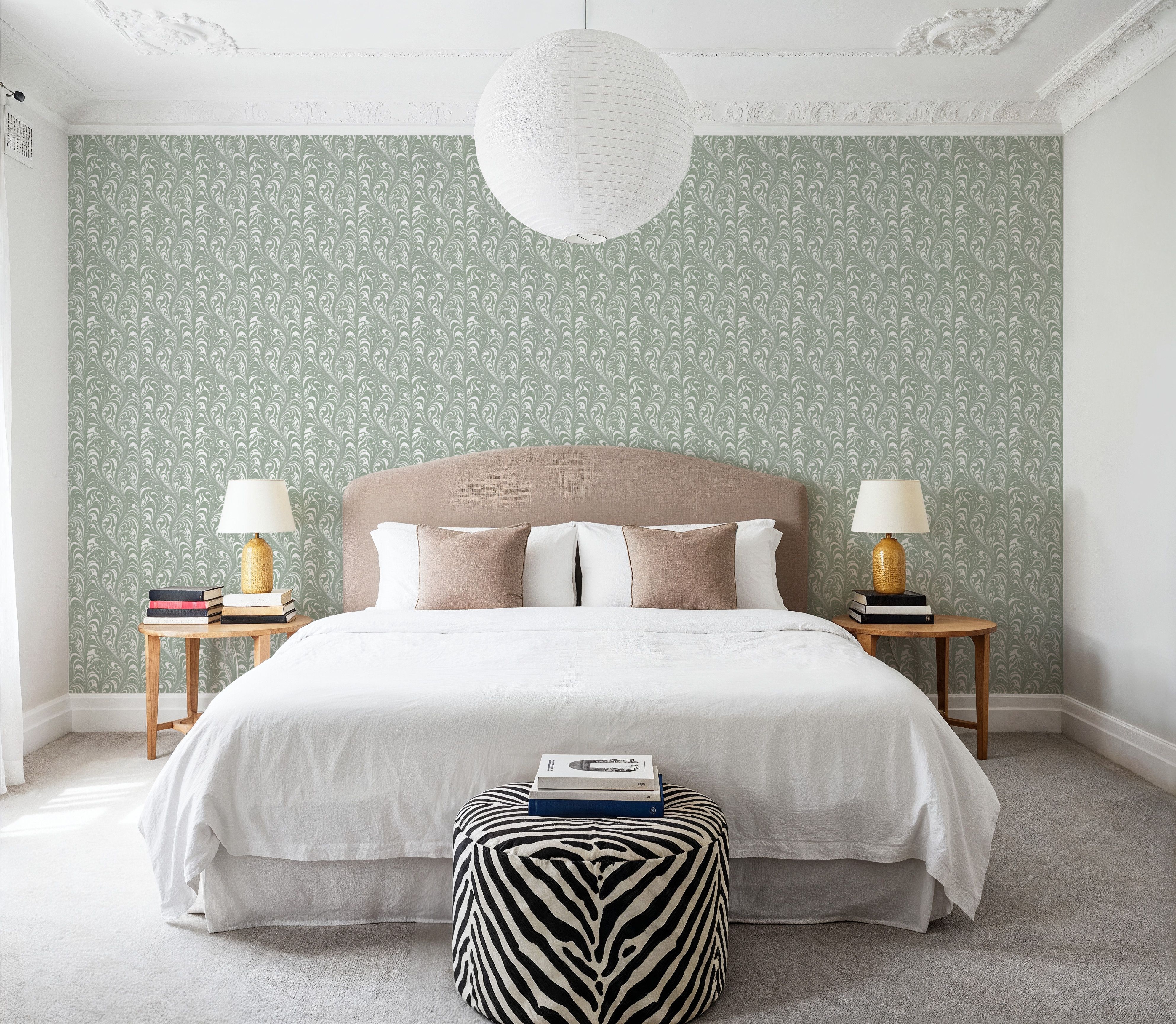 Marbelized Flow, Green Fog