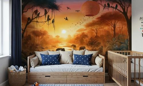 Twilight Serenity in the Jungle Abode