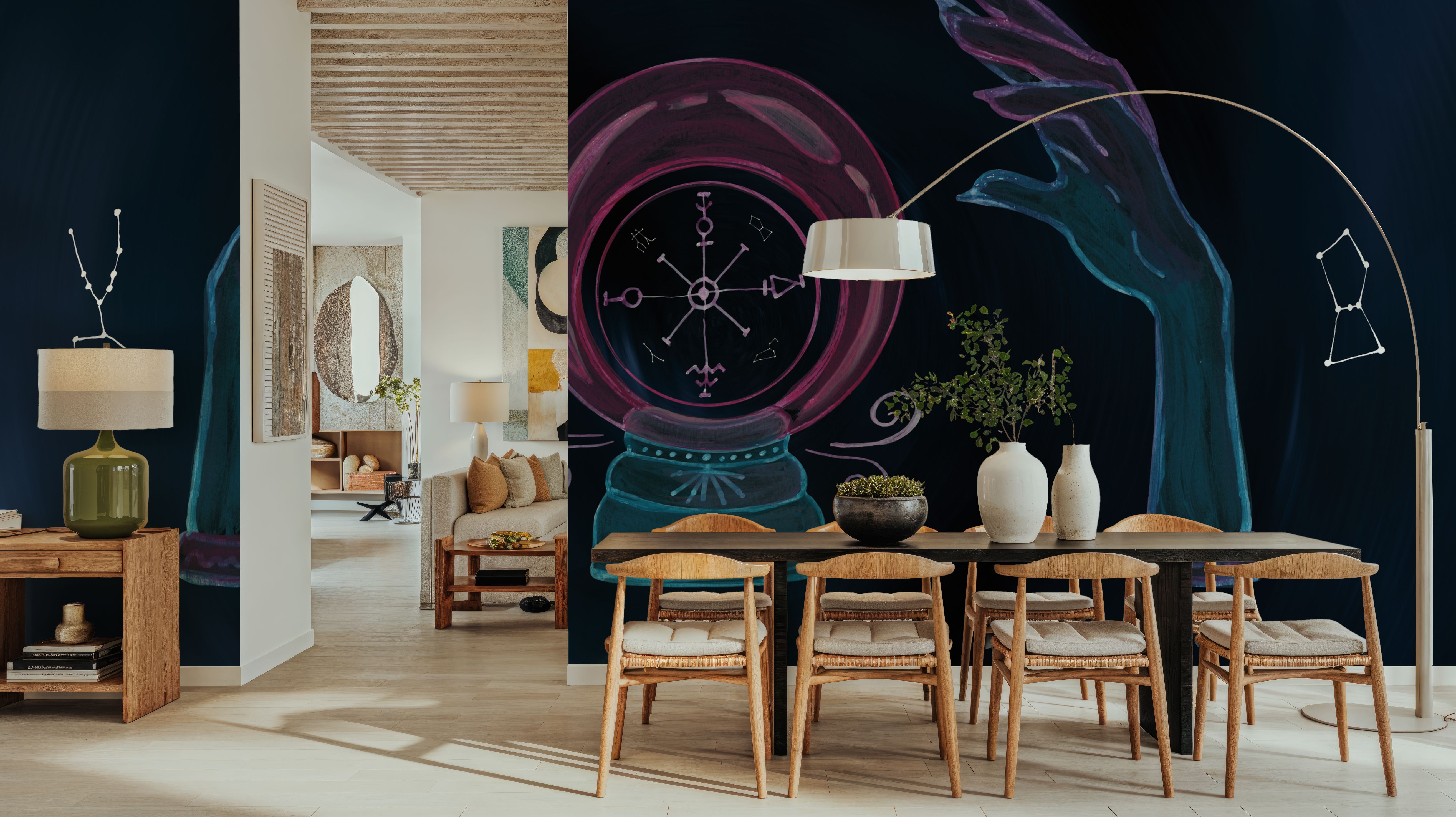 Mystic Fortune Teller, Wallpaper