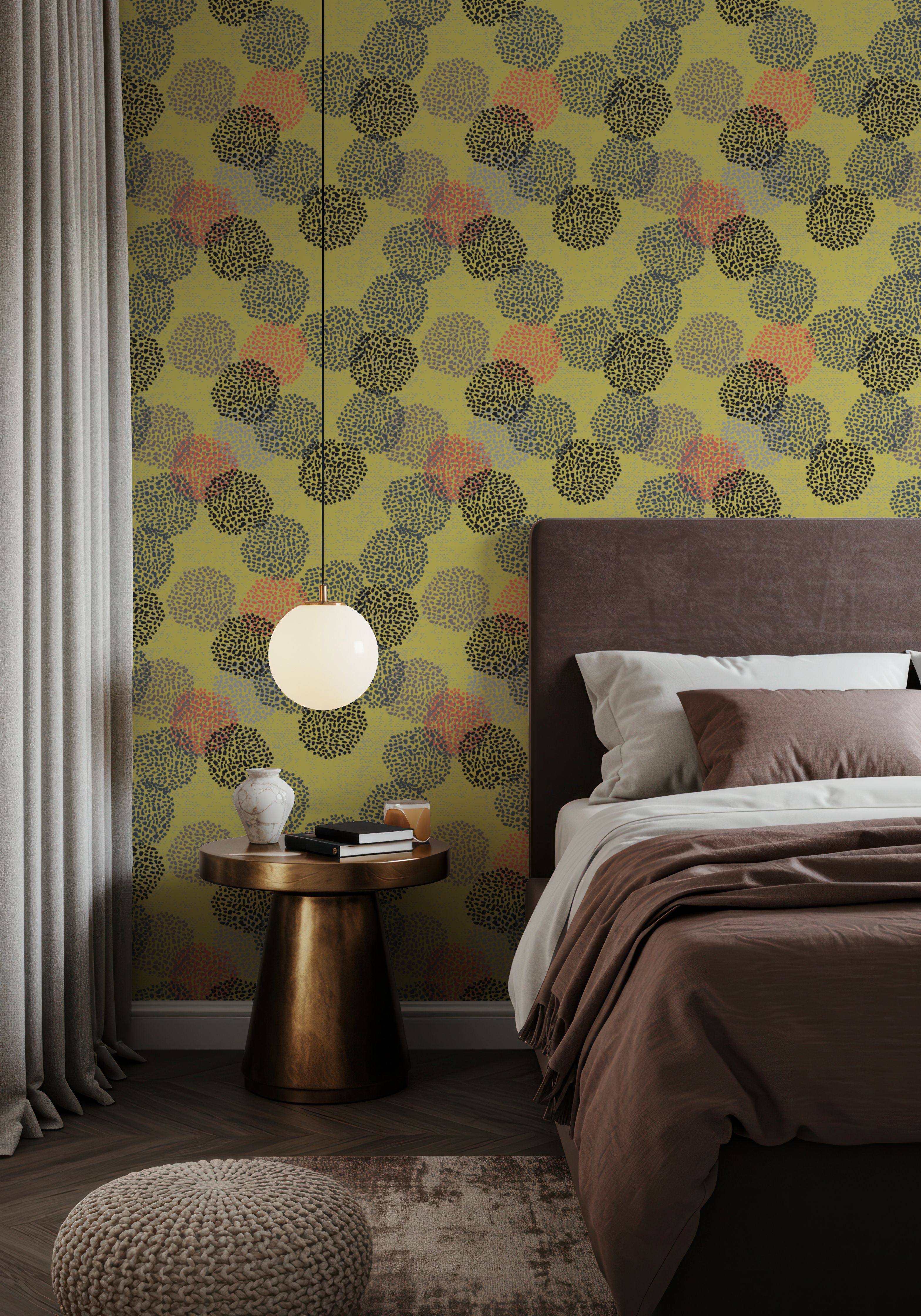 Happy Garden Chop, Carte da parati