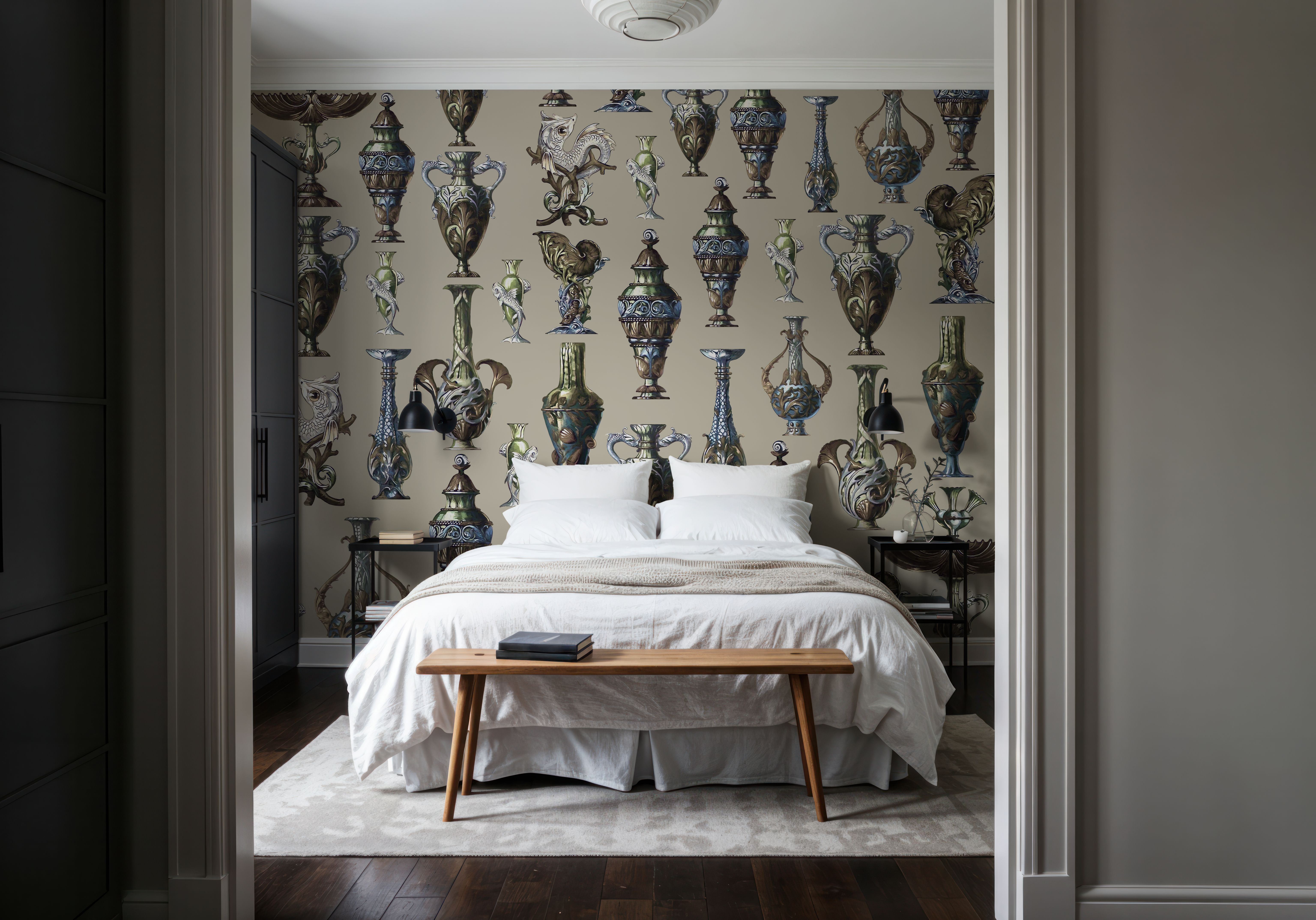 Art Deco Wall Beige