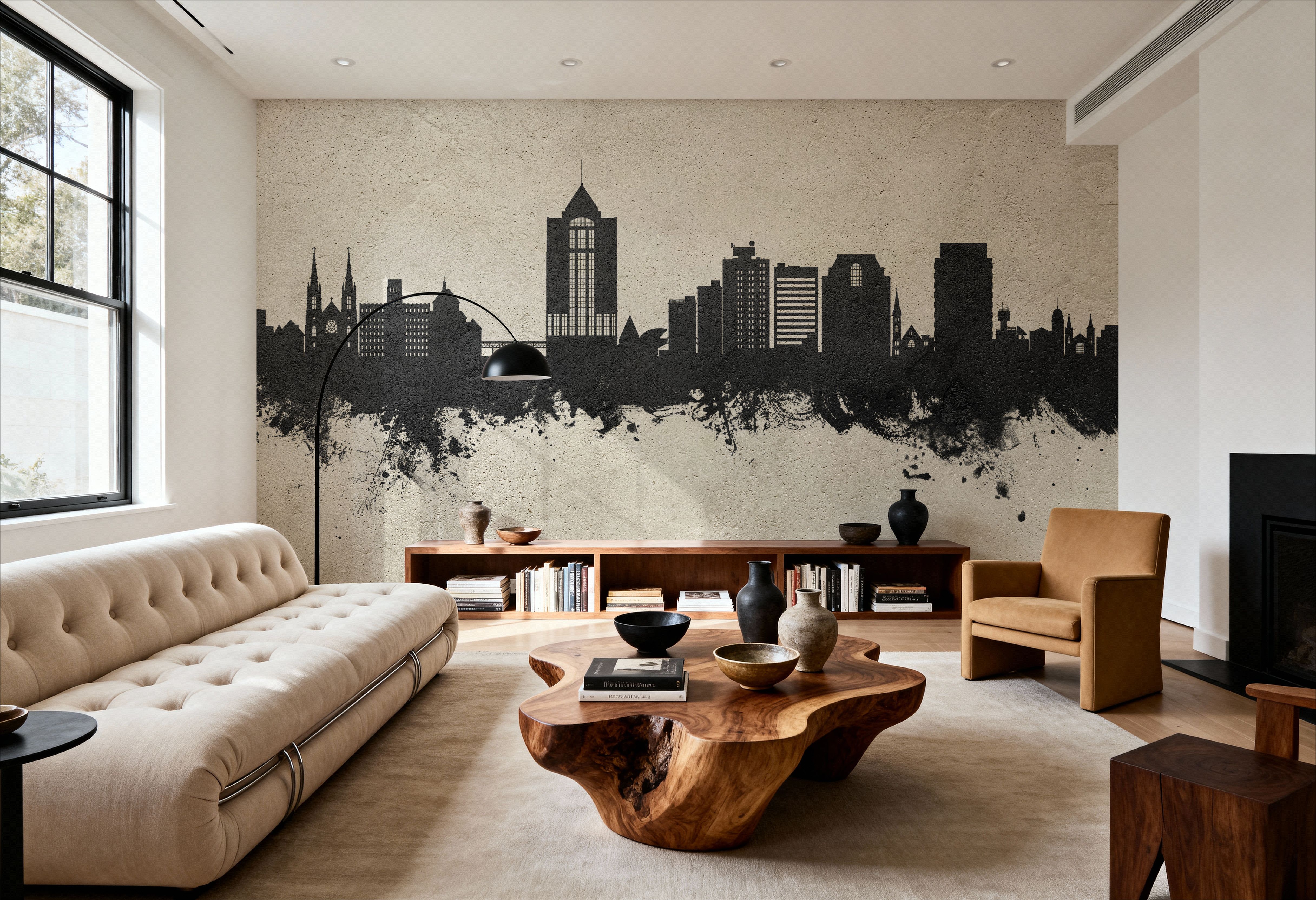 Roanoke Virginia Skyline Concrete