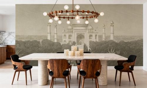 Taj Mahal Postcard II - Screenprint