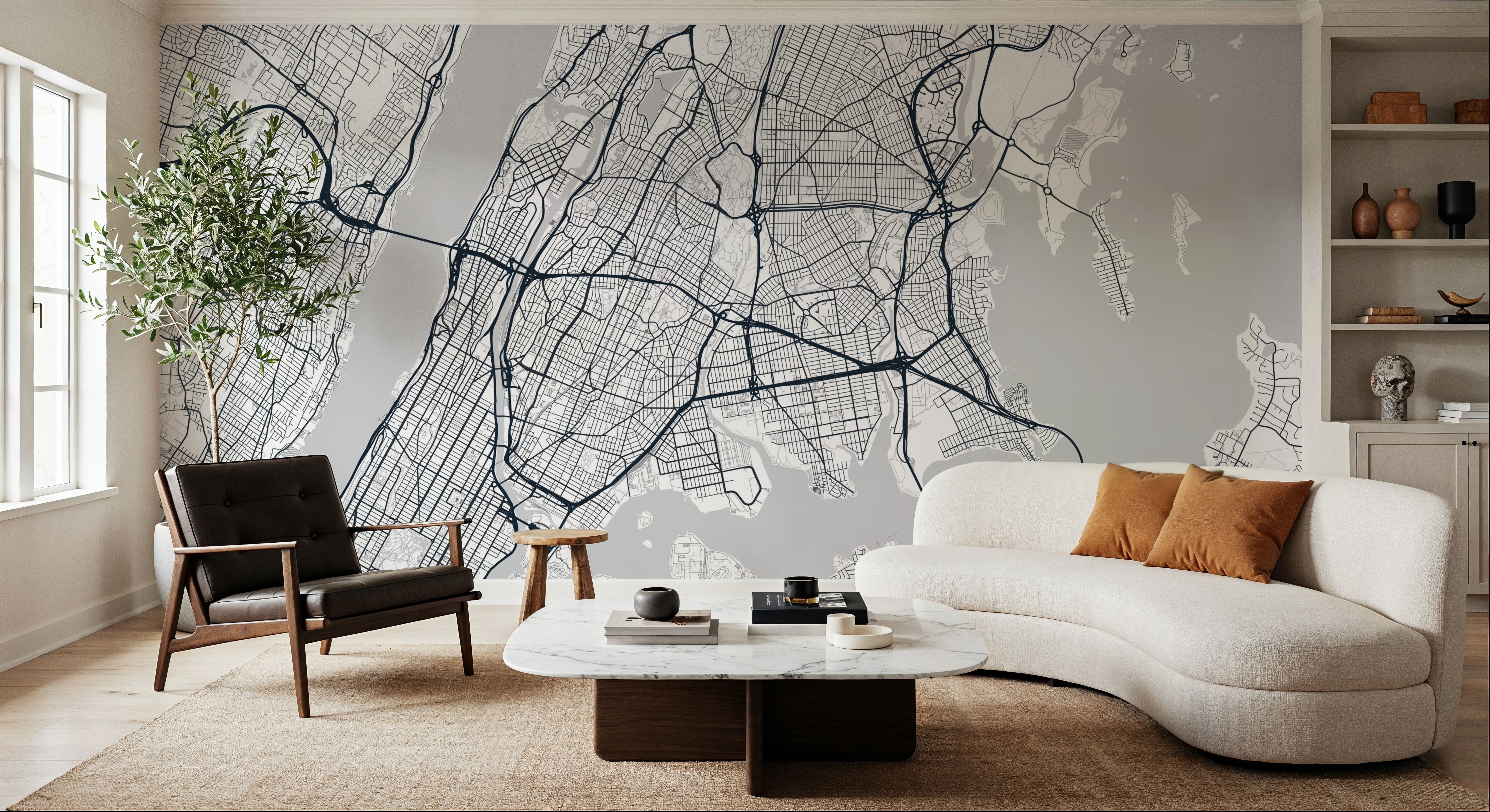 Map of The Bronx, Papel de parede