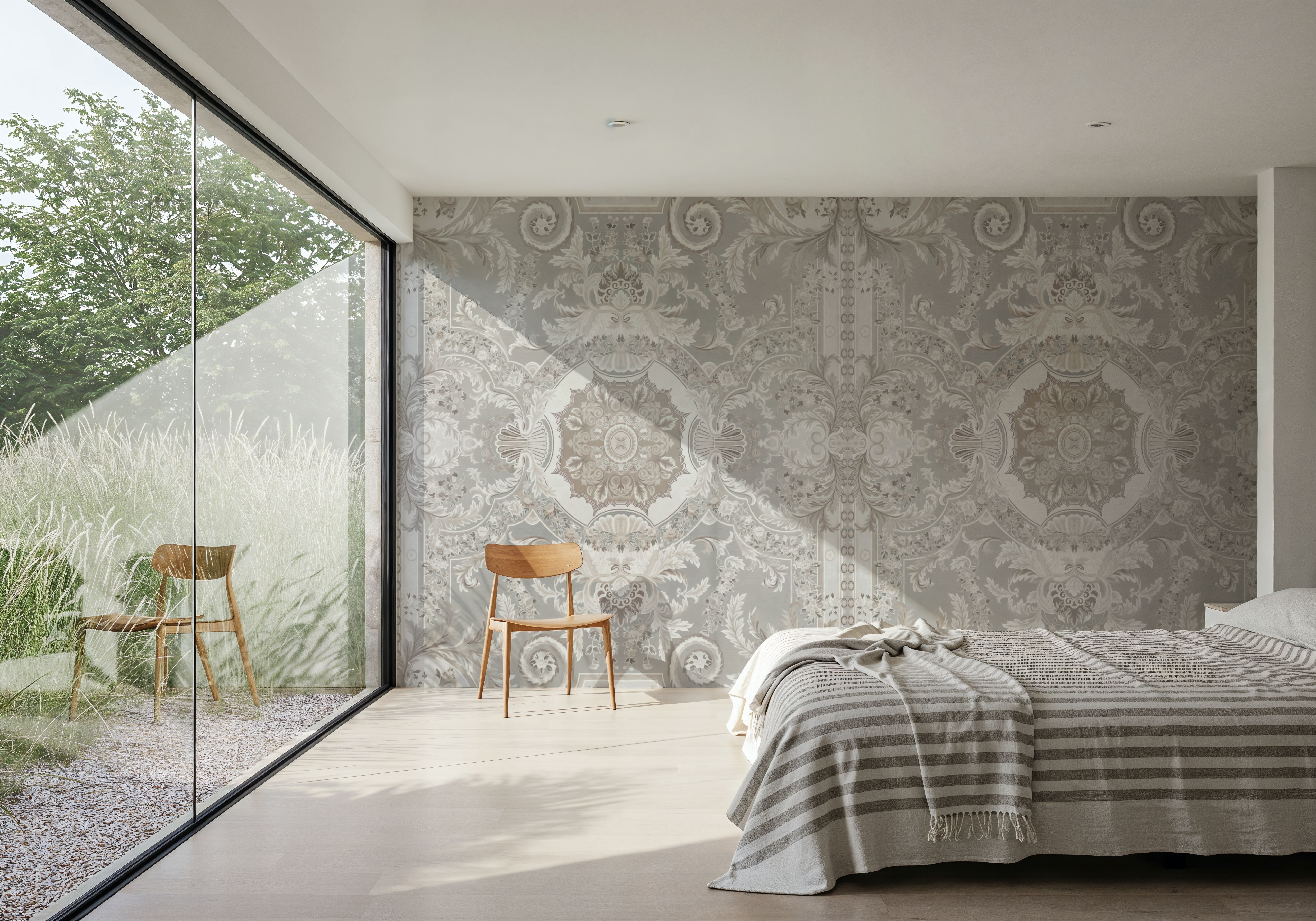 Gentle Branches, Washed Gray