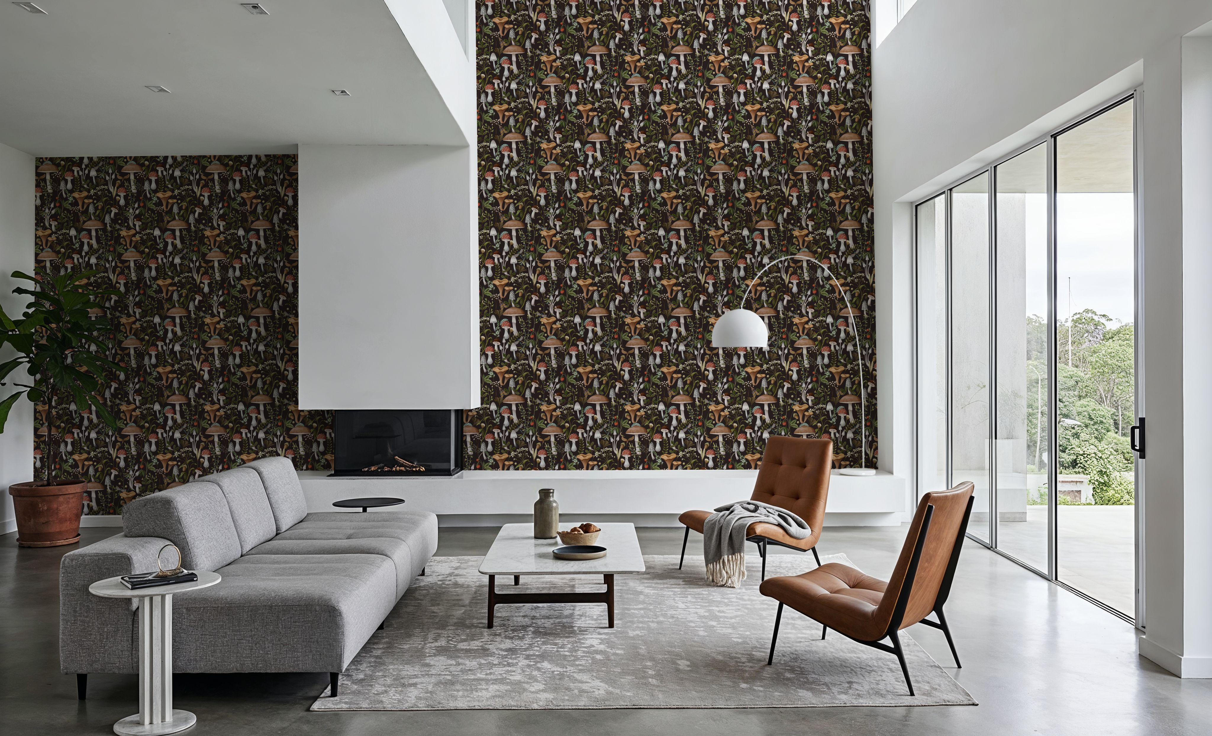 Forest Mushrooms, Dark