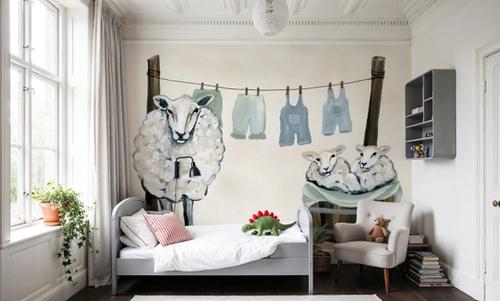 Clothesline Sheep