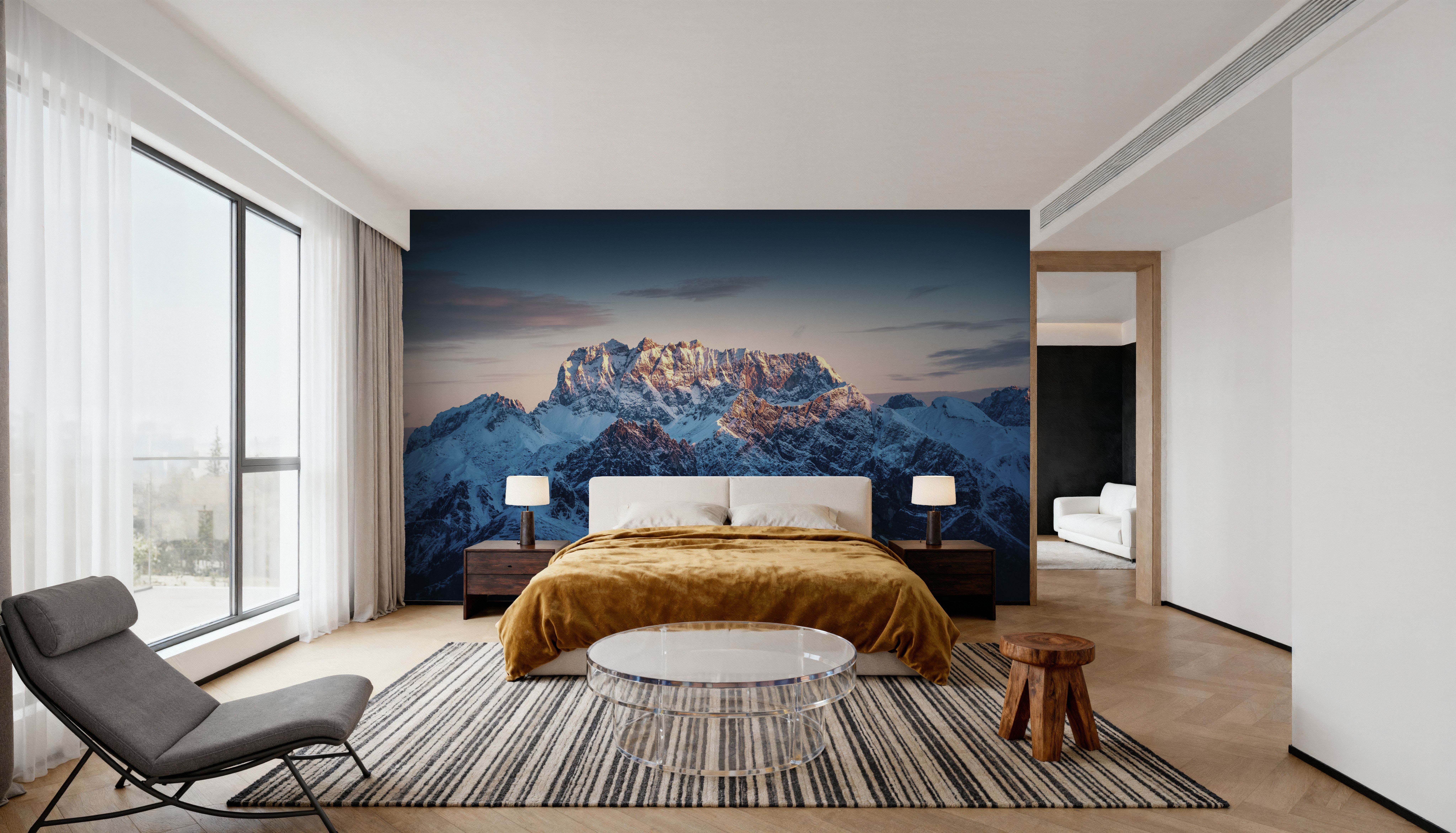 Sunlit Mountain