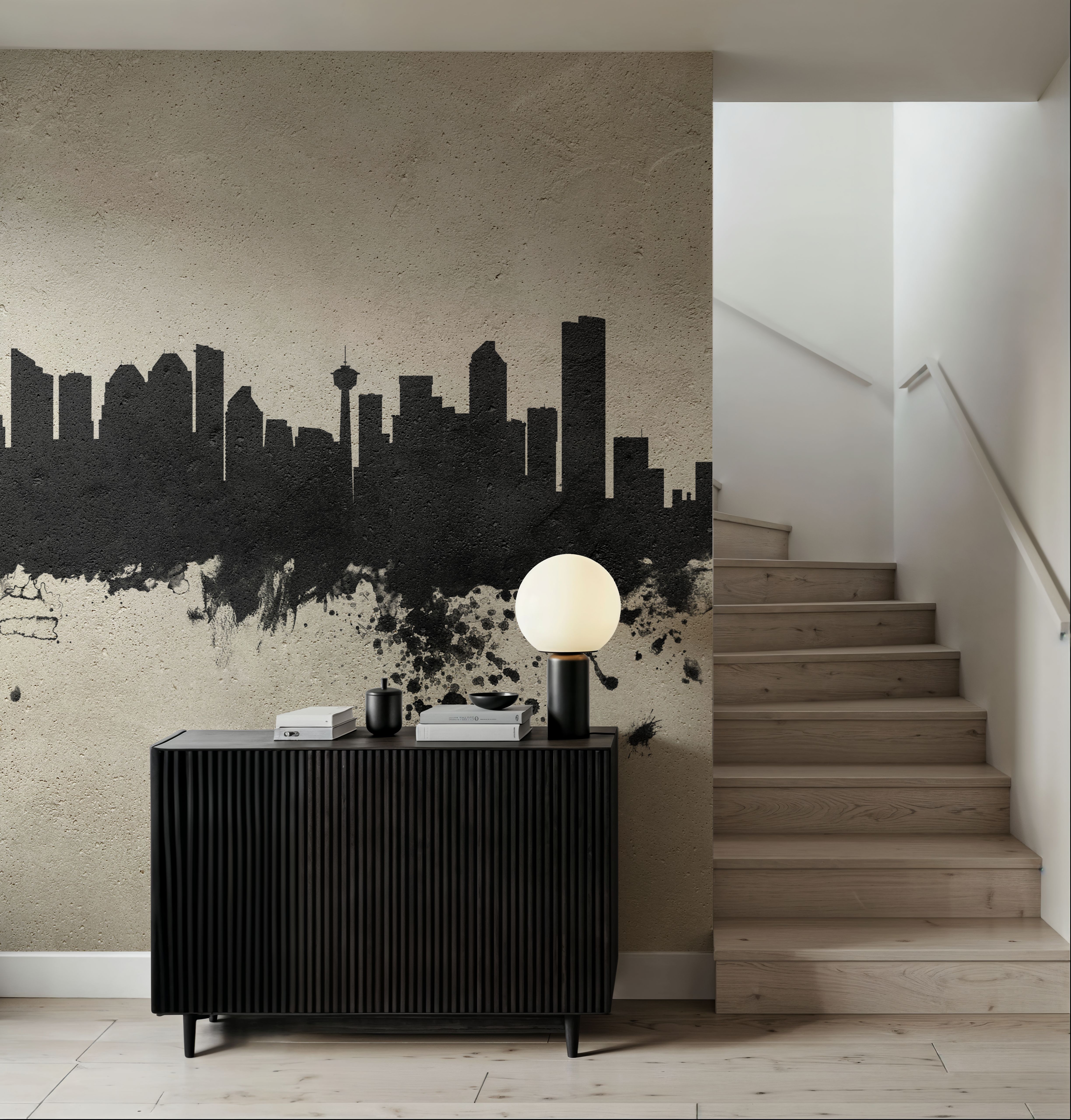 Calgary Canada Skyline Concrete