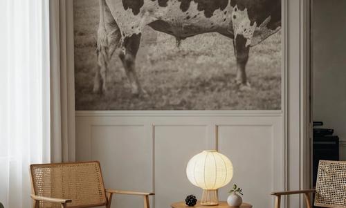 Longhorn Bull Sepia