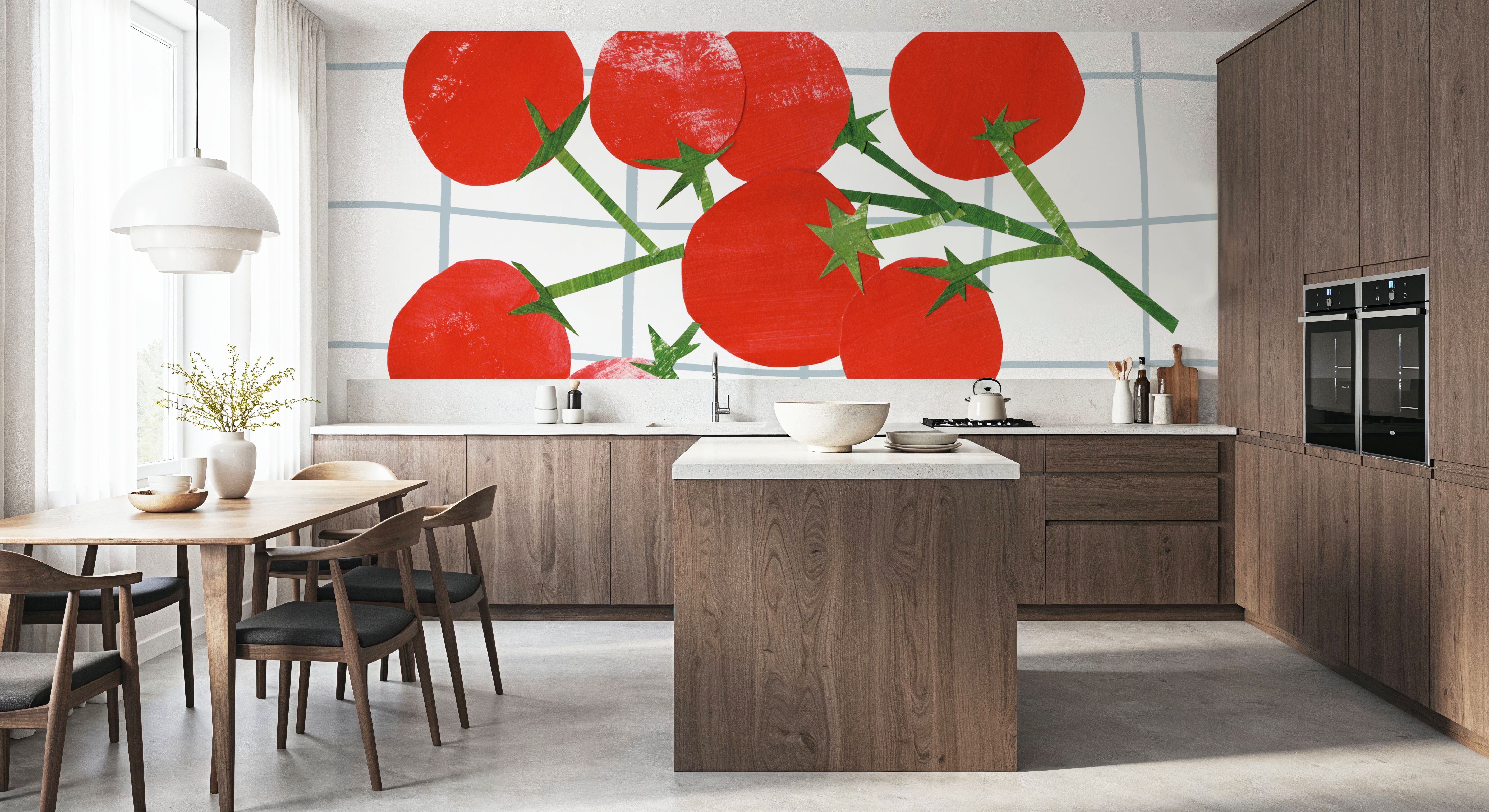 Fresh Tomatoes II, Wallpaper