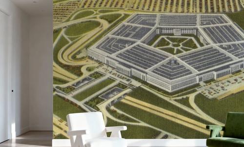 Greetings from the Pentagon - Screenprint Postcard