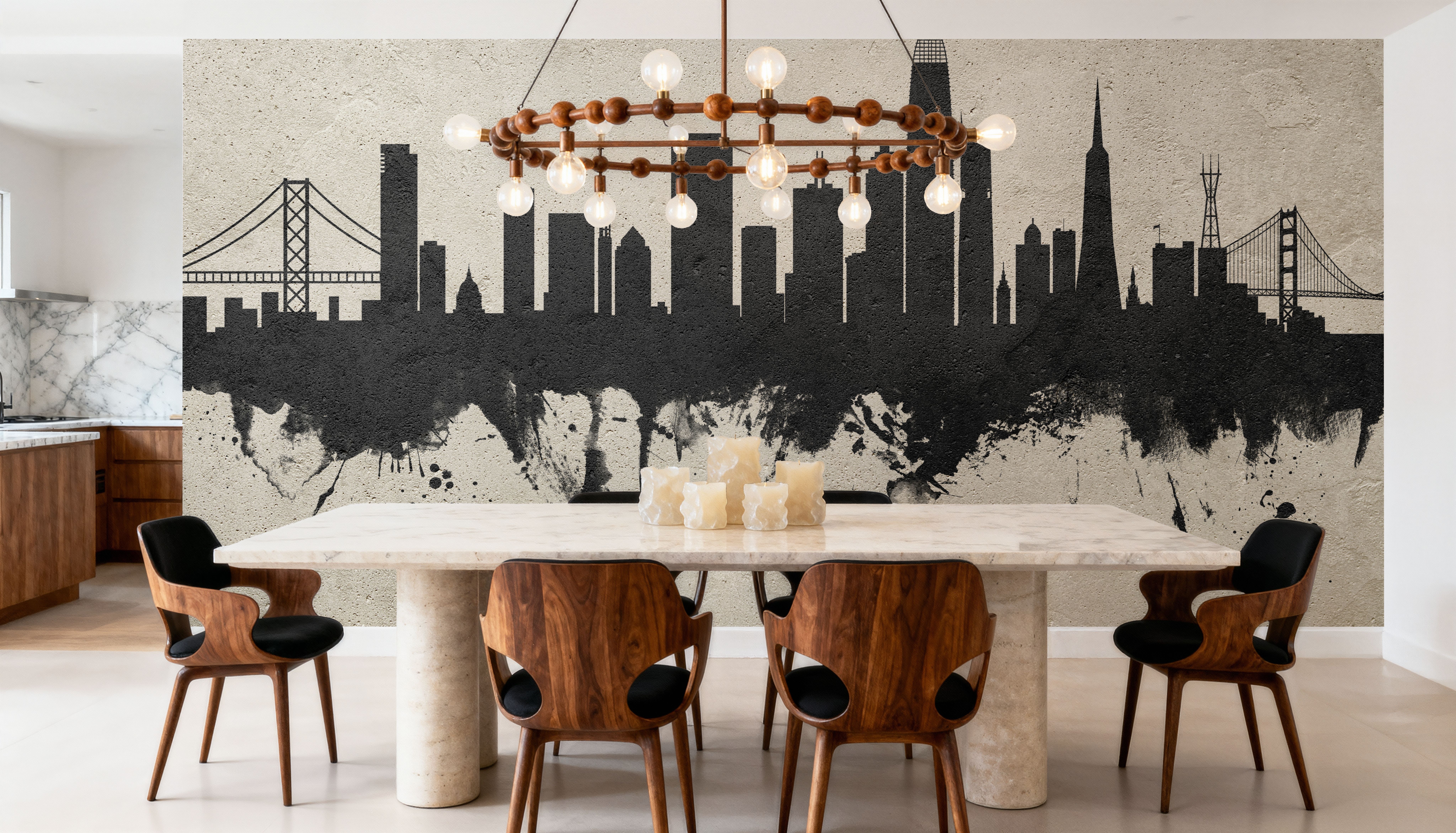 San Francisco Skyline Concrete