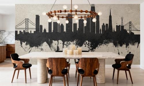 San Francisco Skyline Concrete