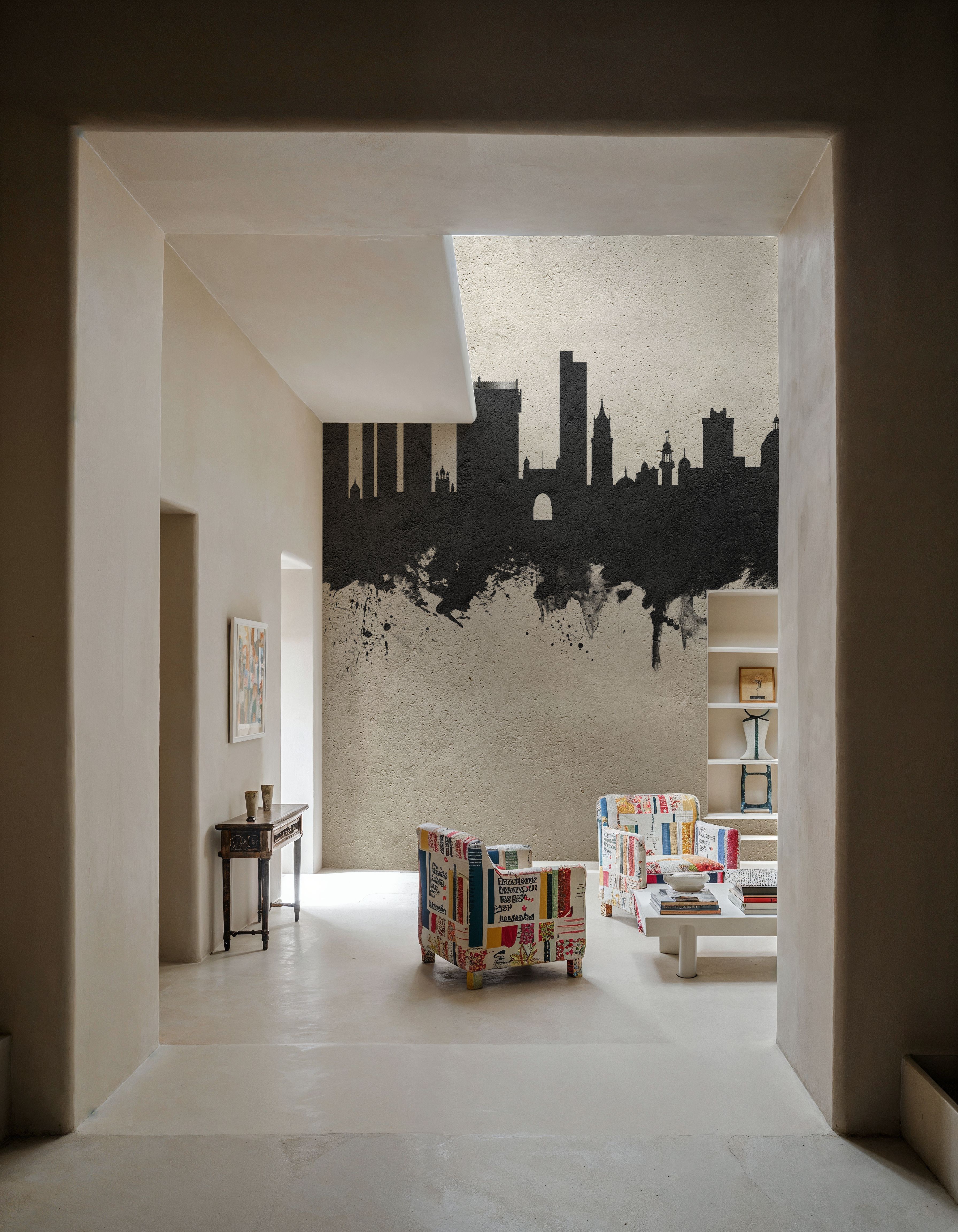 Mumbai Skyline India Bombay Concrete