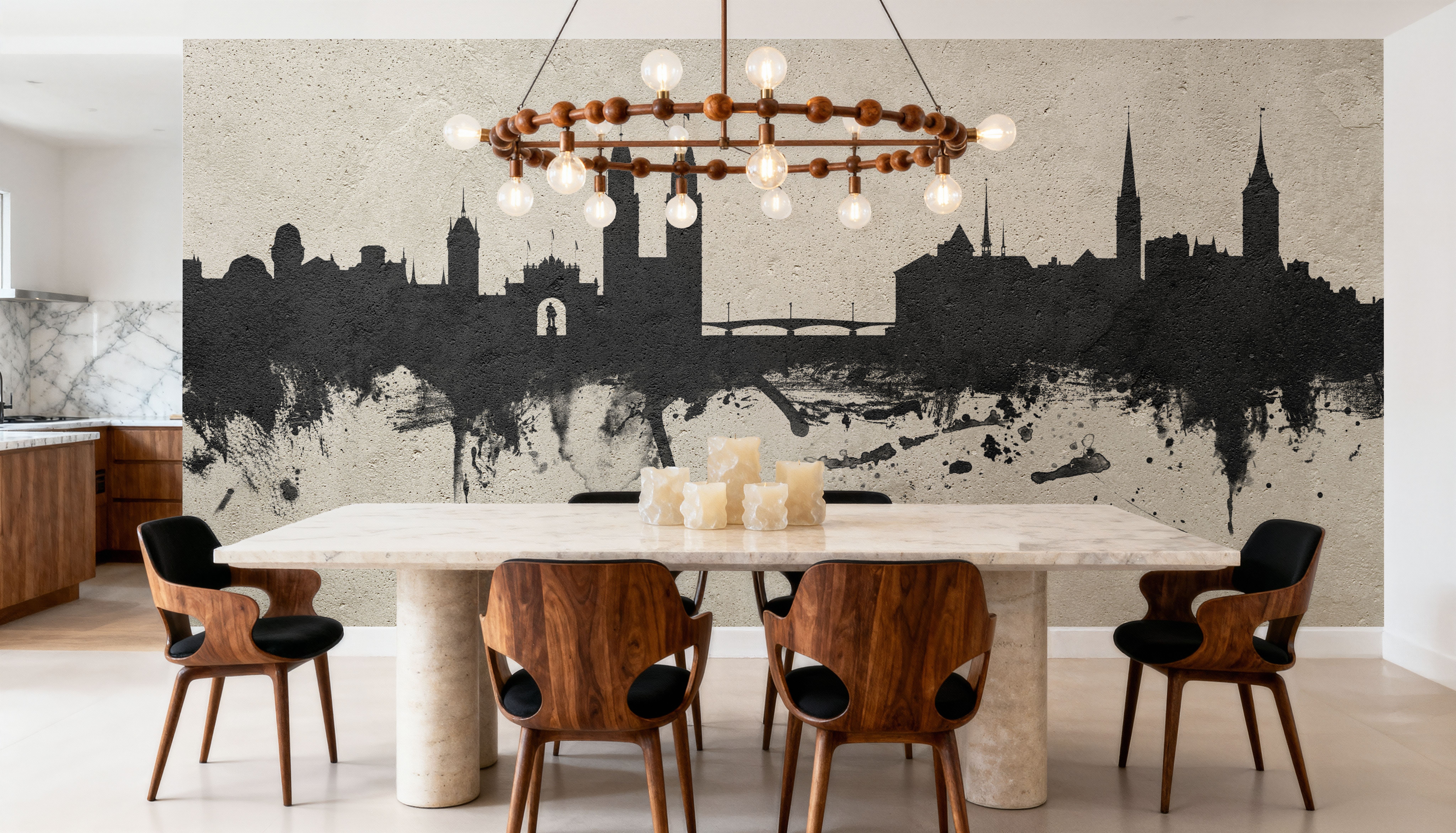 Zurich Switzerland Skyline Concrete