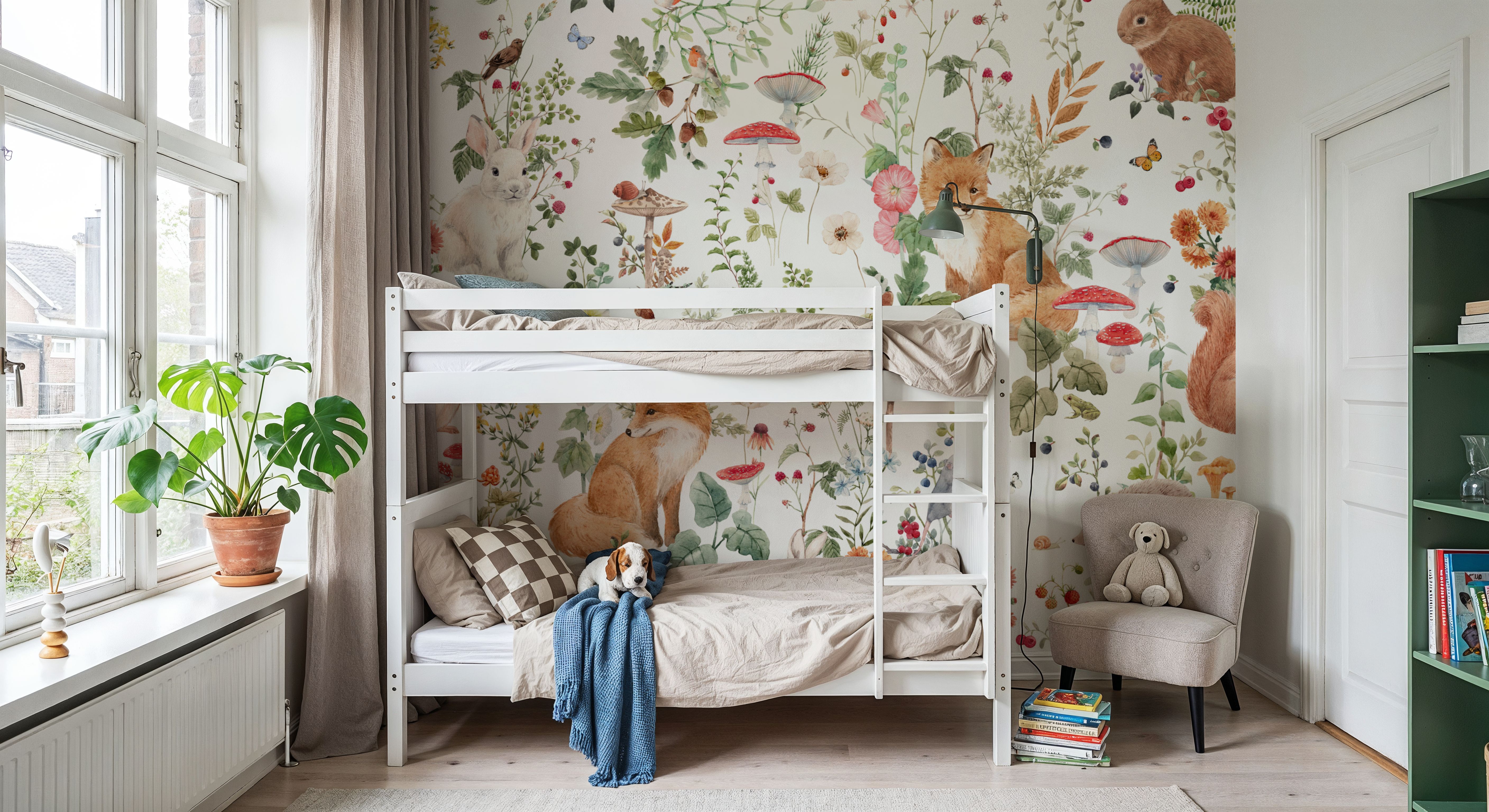 Baby Animals Nordic Fauna, White