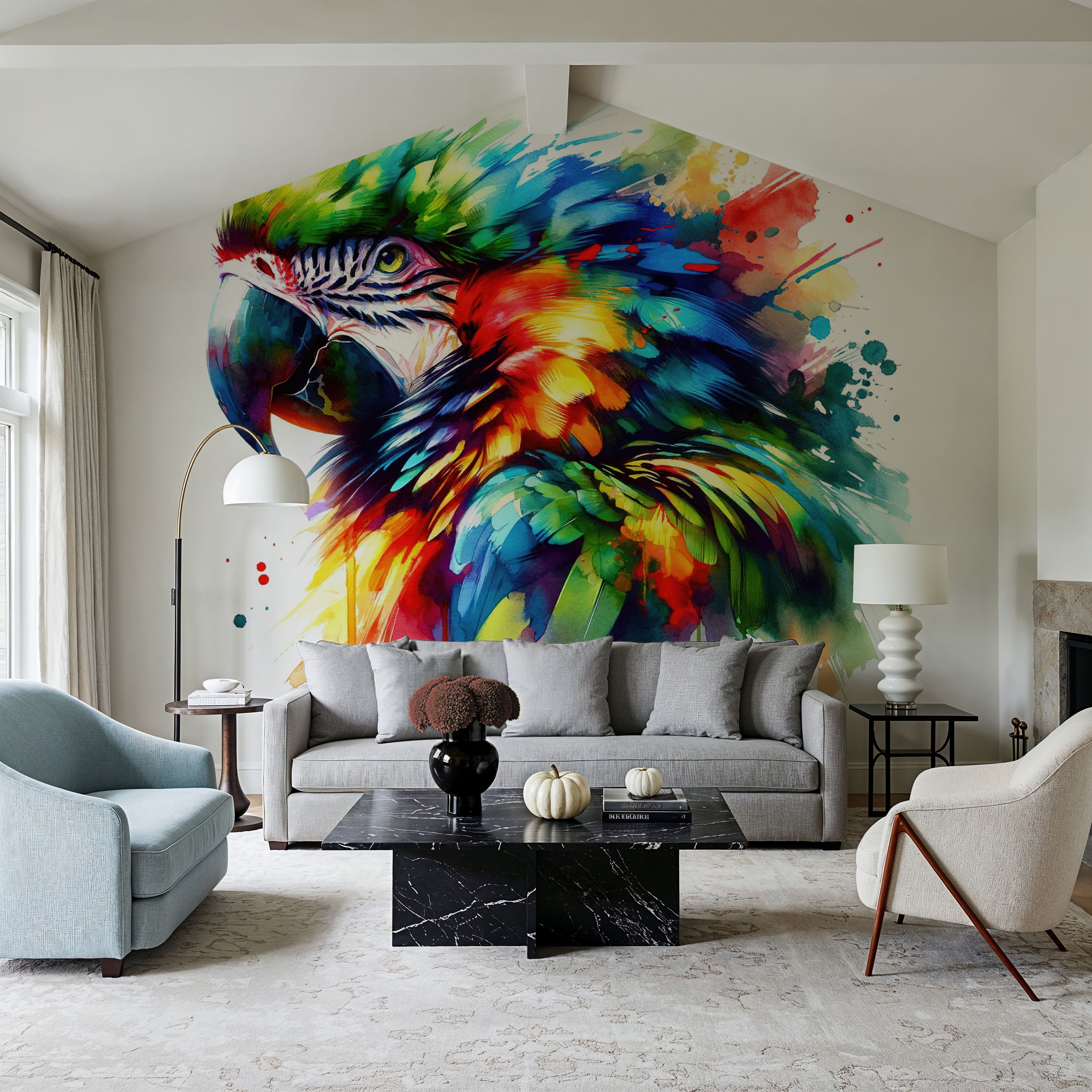 Vibrant Parrot's Tropical Essence