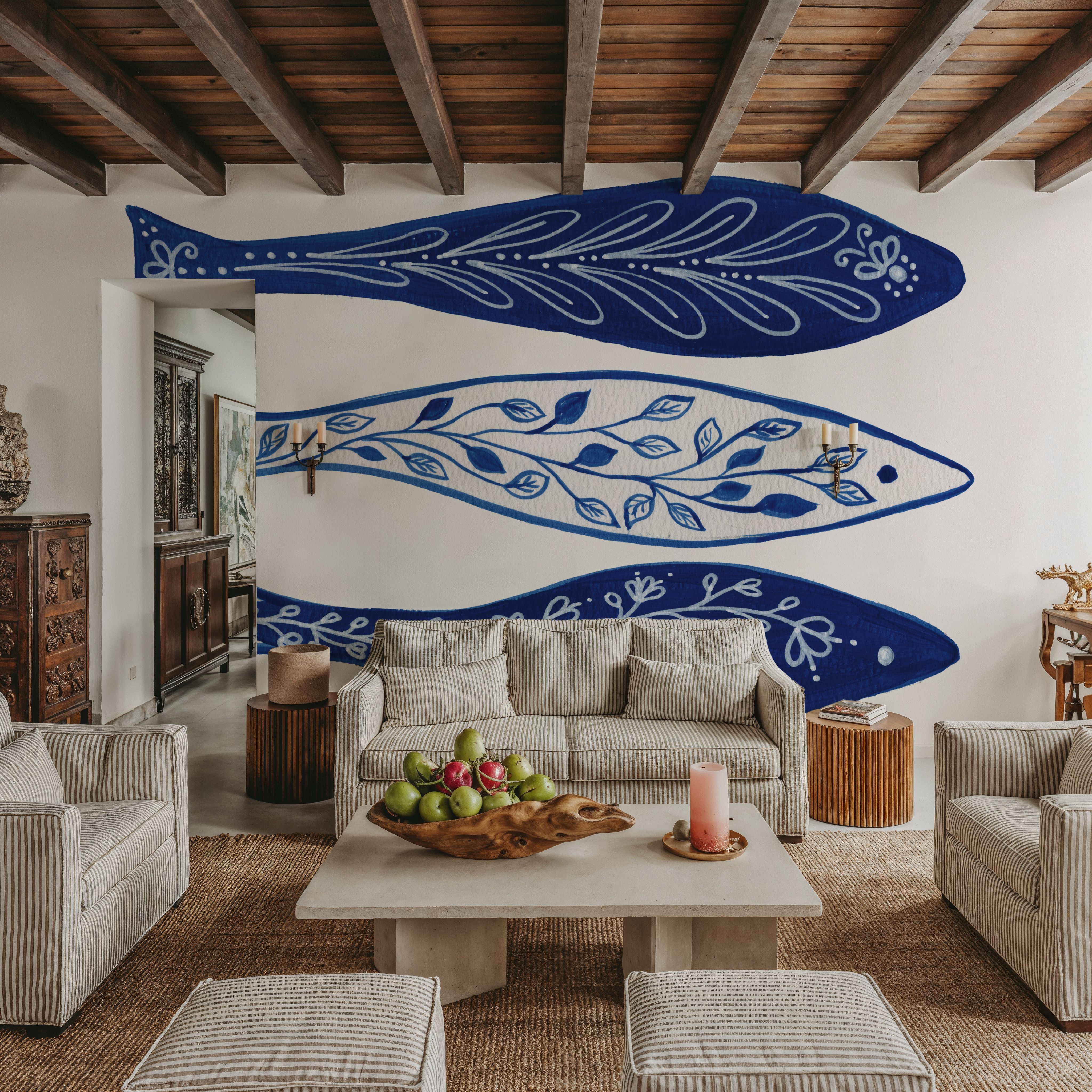 Coastal Chinoiserie VIII