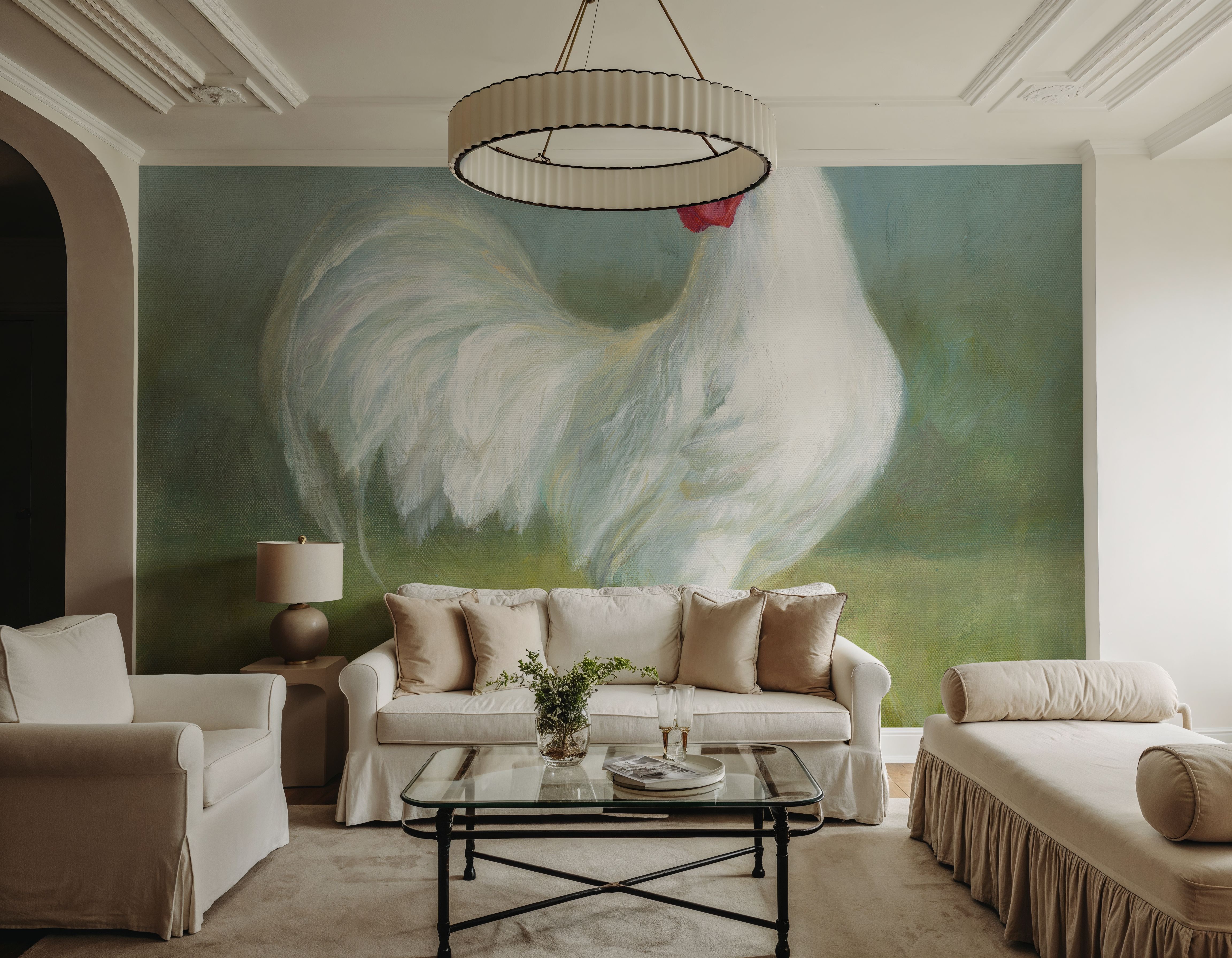 Noble Rooster I, Tapeten