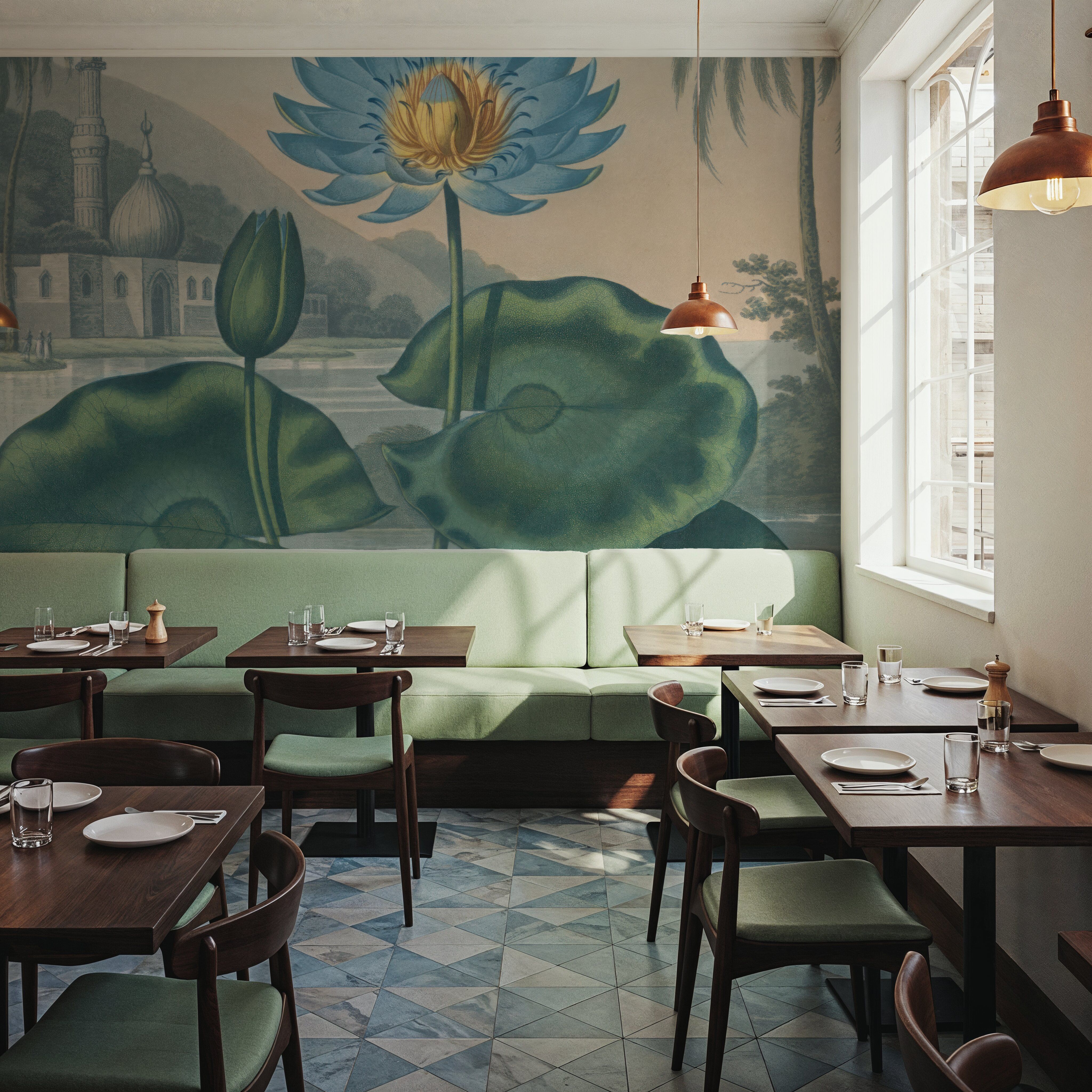 The Blue Egyptian Water Lily