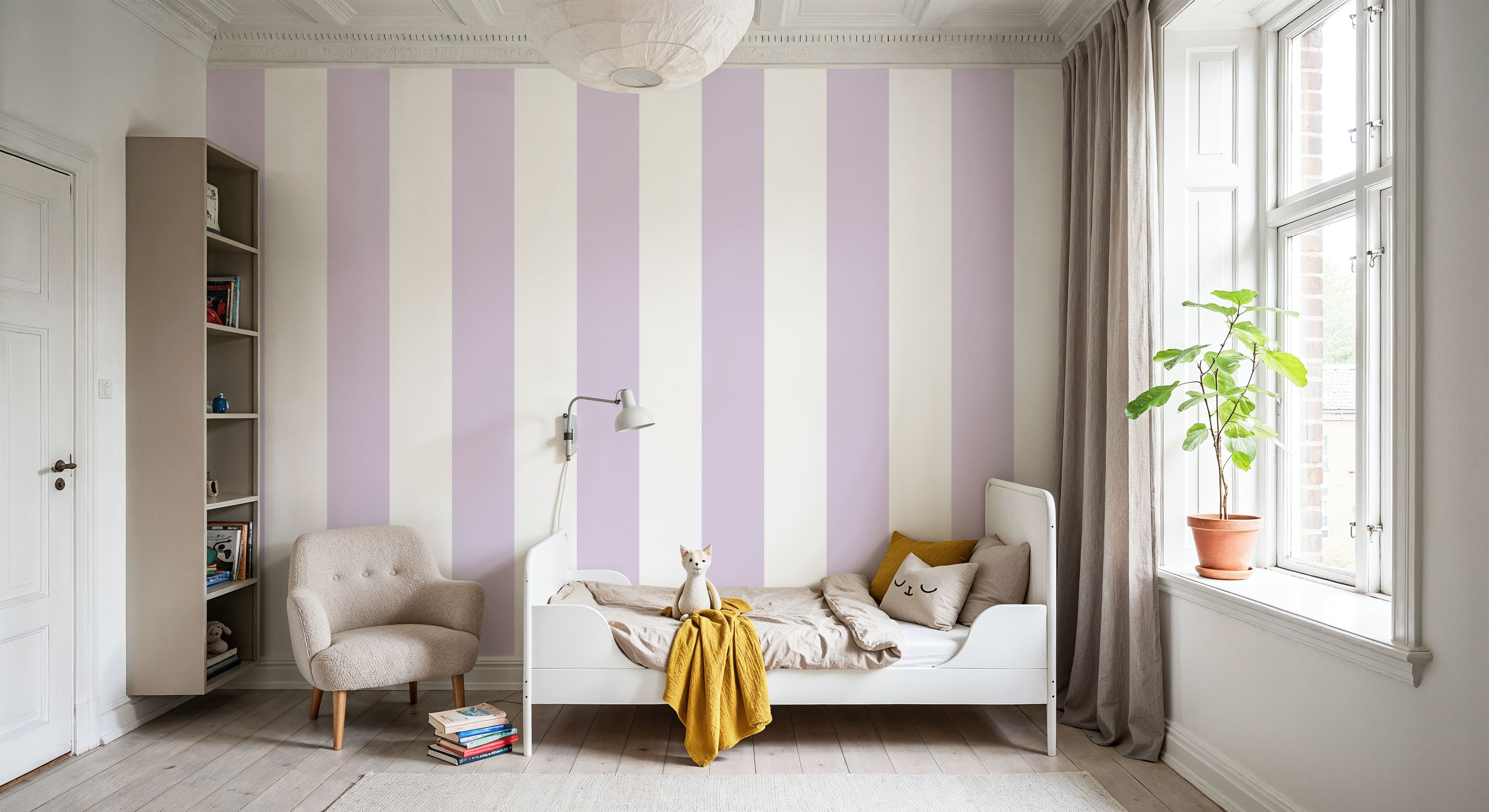 Circus Stripes, Lavender