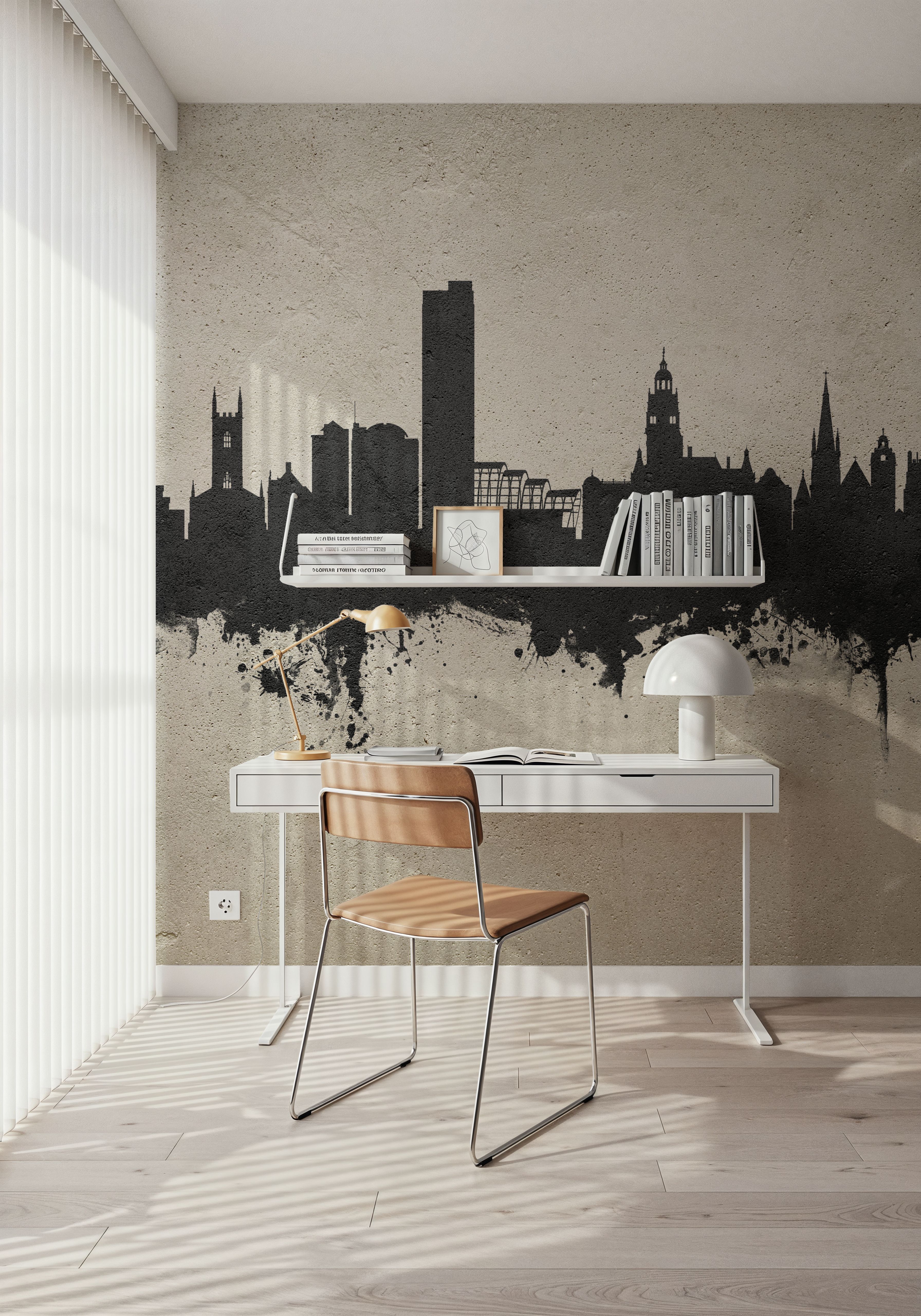 Sheffield England Skyline Concrete