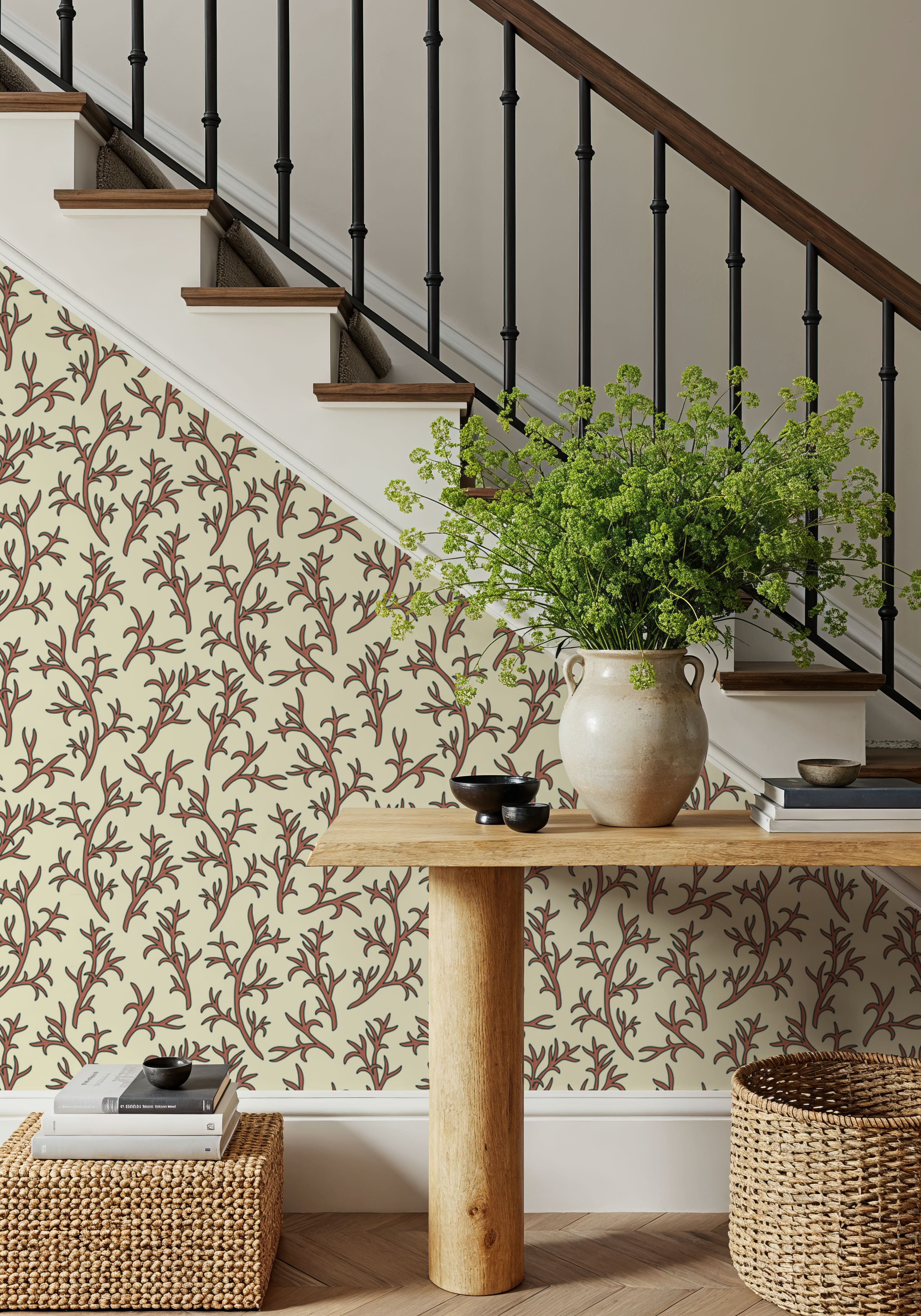 Coral Boughs, Wallpaper