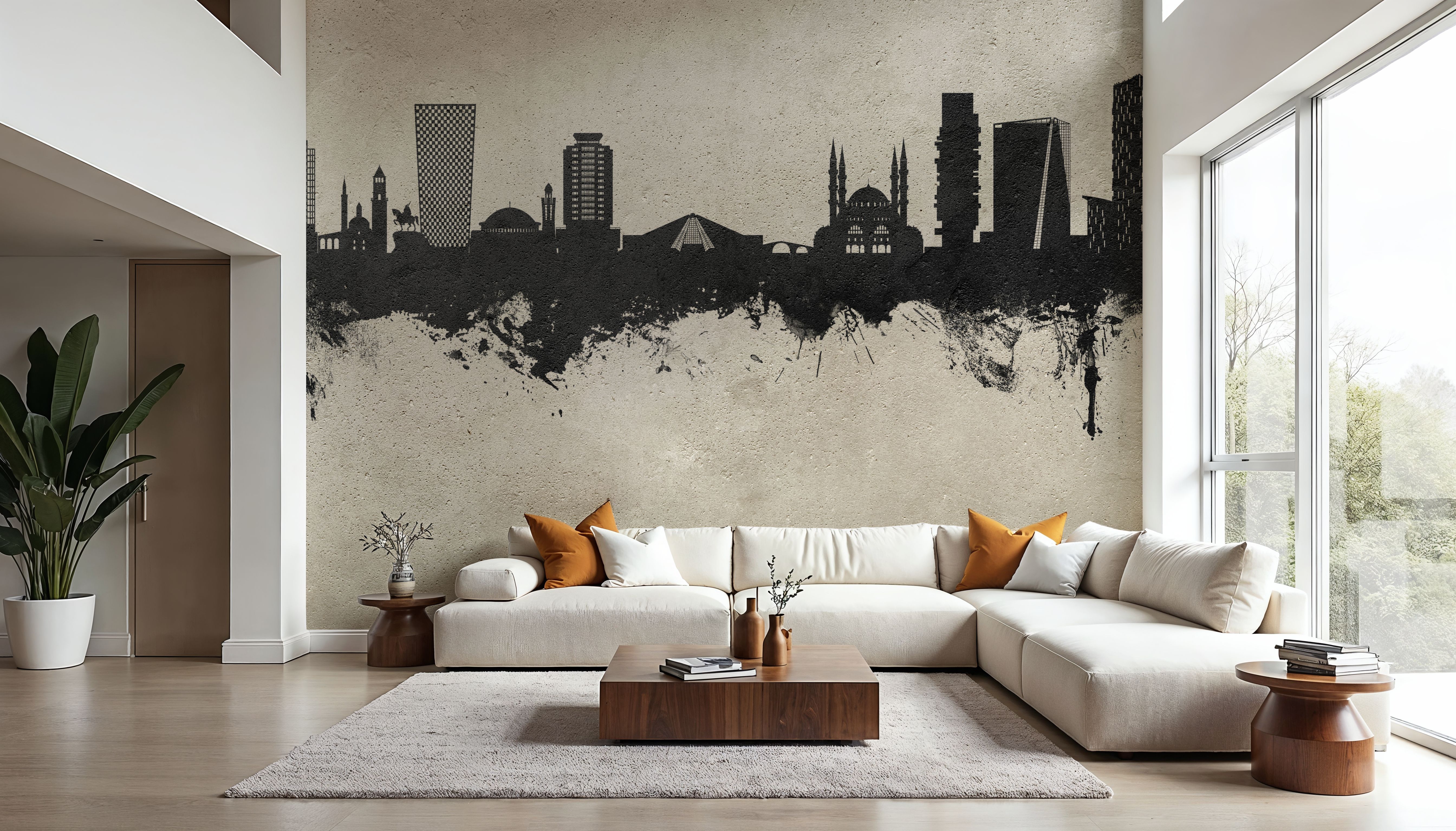 Tirana Skyline Concrete