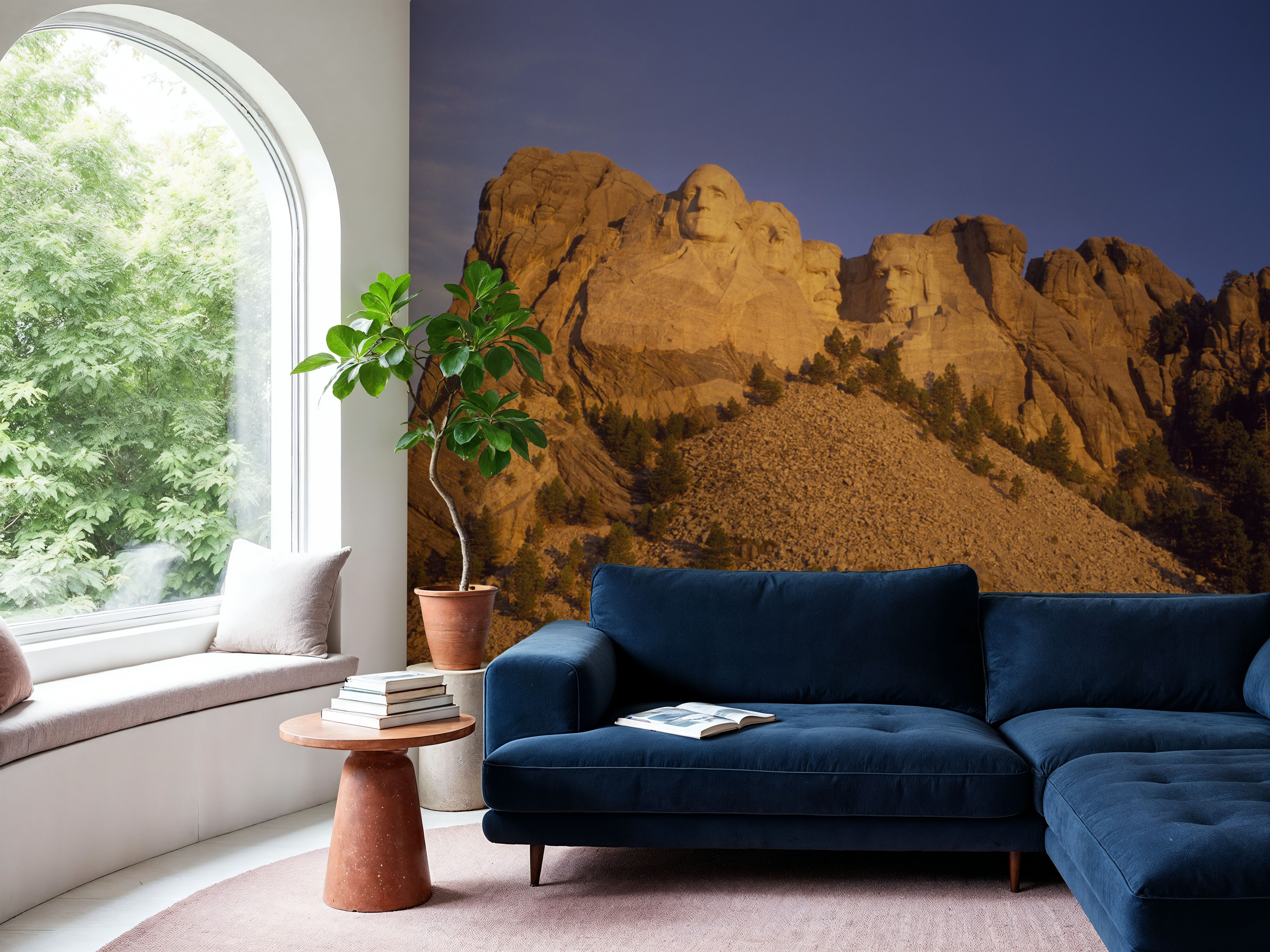 Low Angle Mount Rushmore