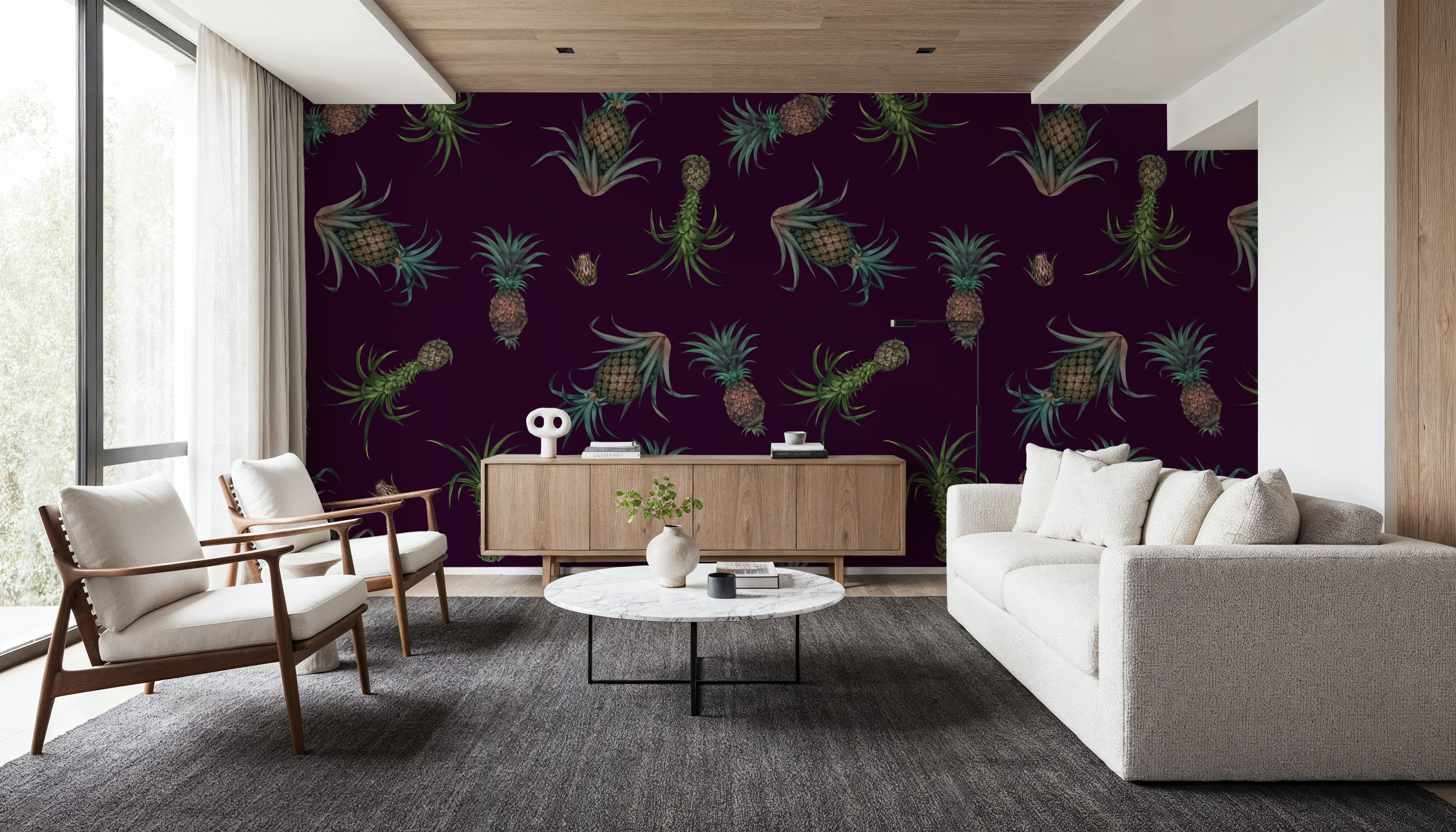 Falling Pineapples, Violet