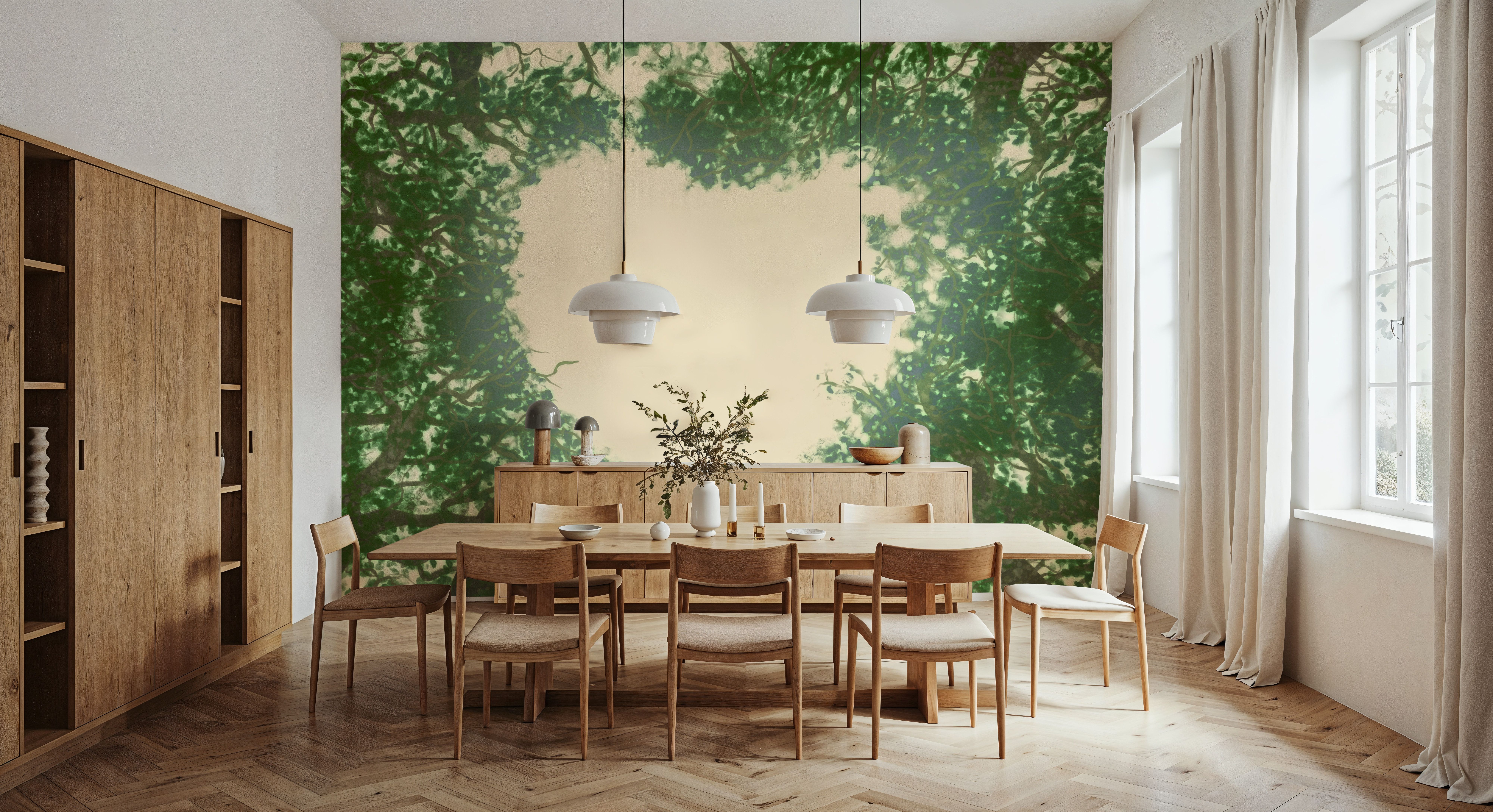 Treetop Heart, Wallpaper