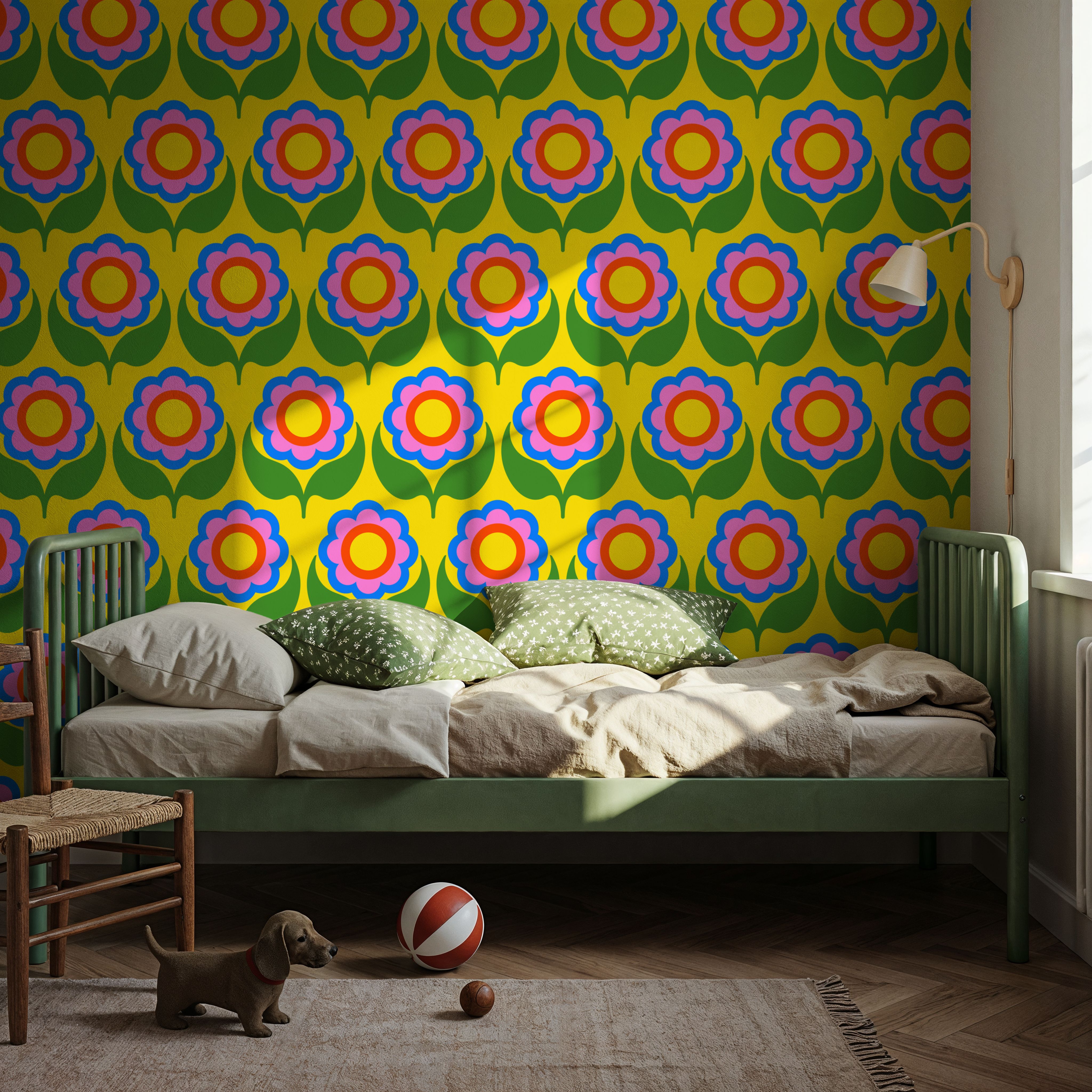 70's Fun Flowers, Pop