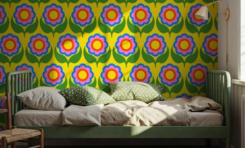 70's Fun Flowers, Pop