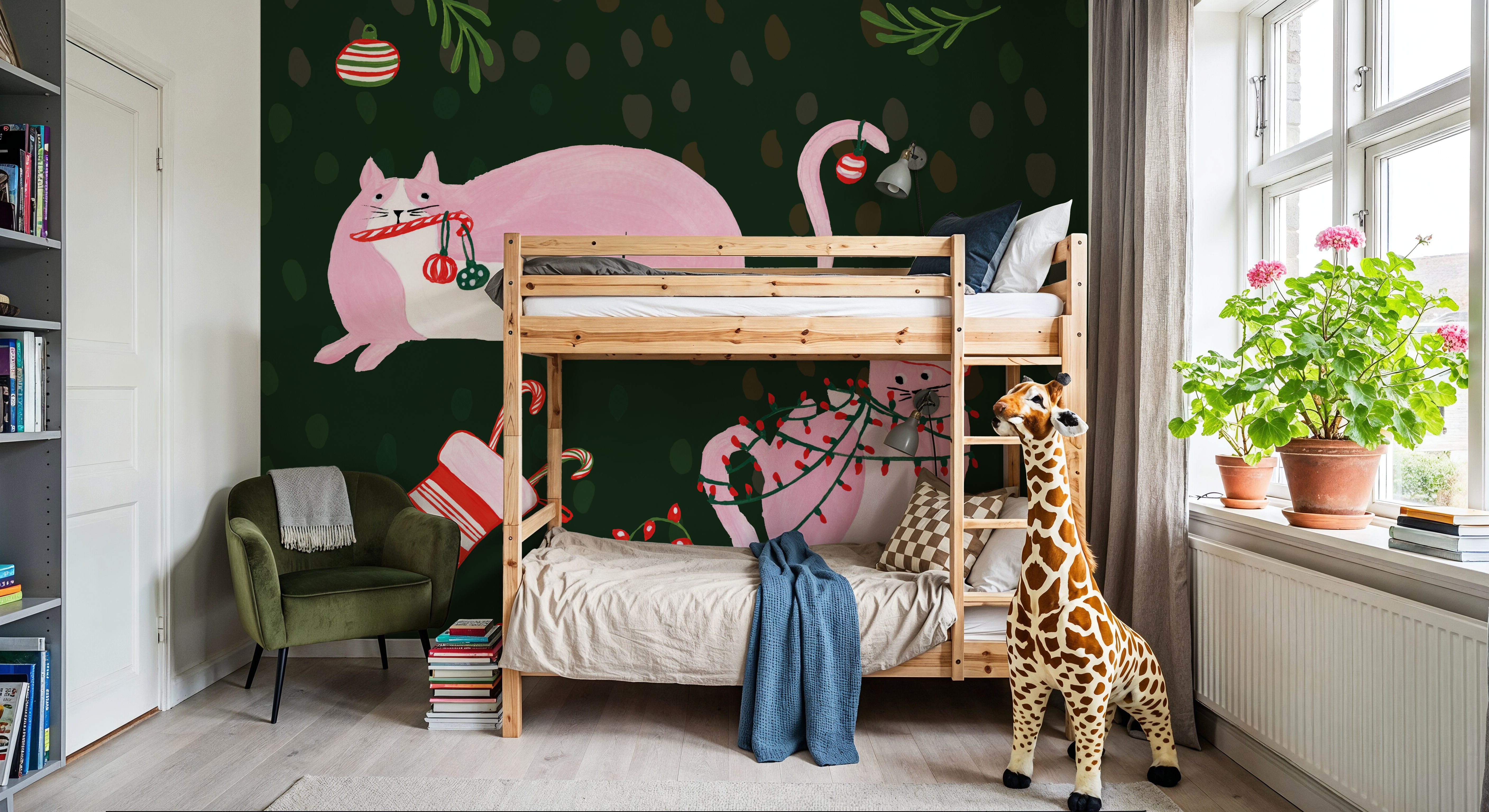 Mischief Kitty Christmas V