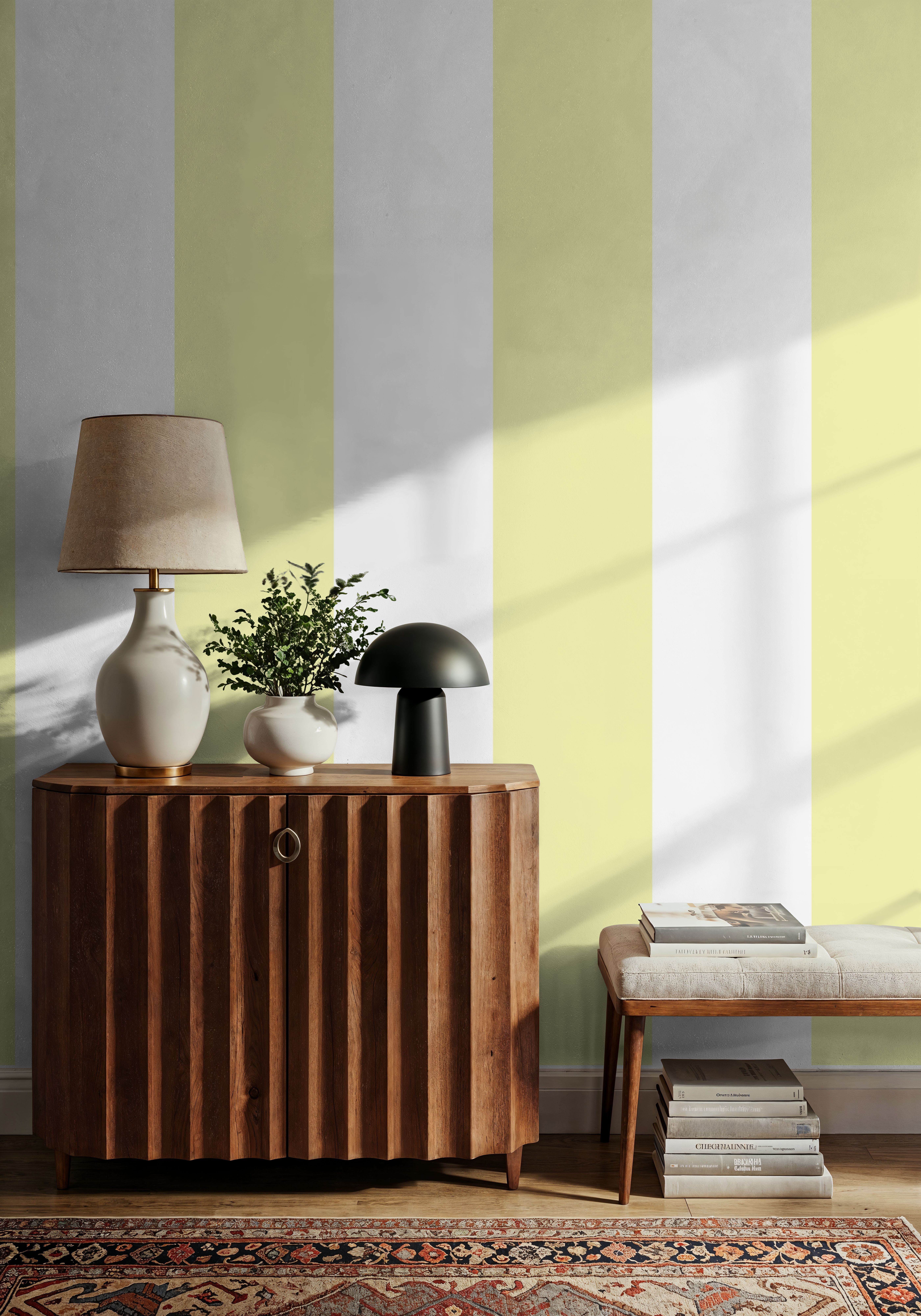 Circus Stripes, Yellow