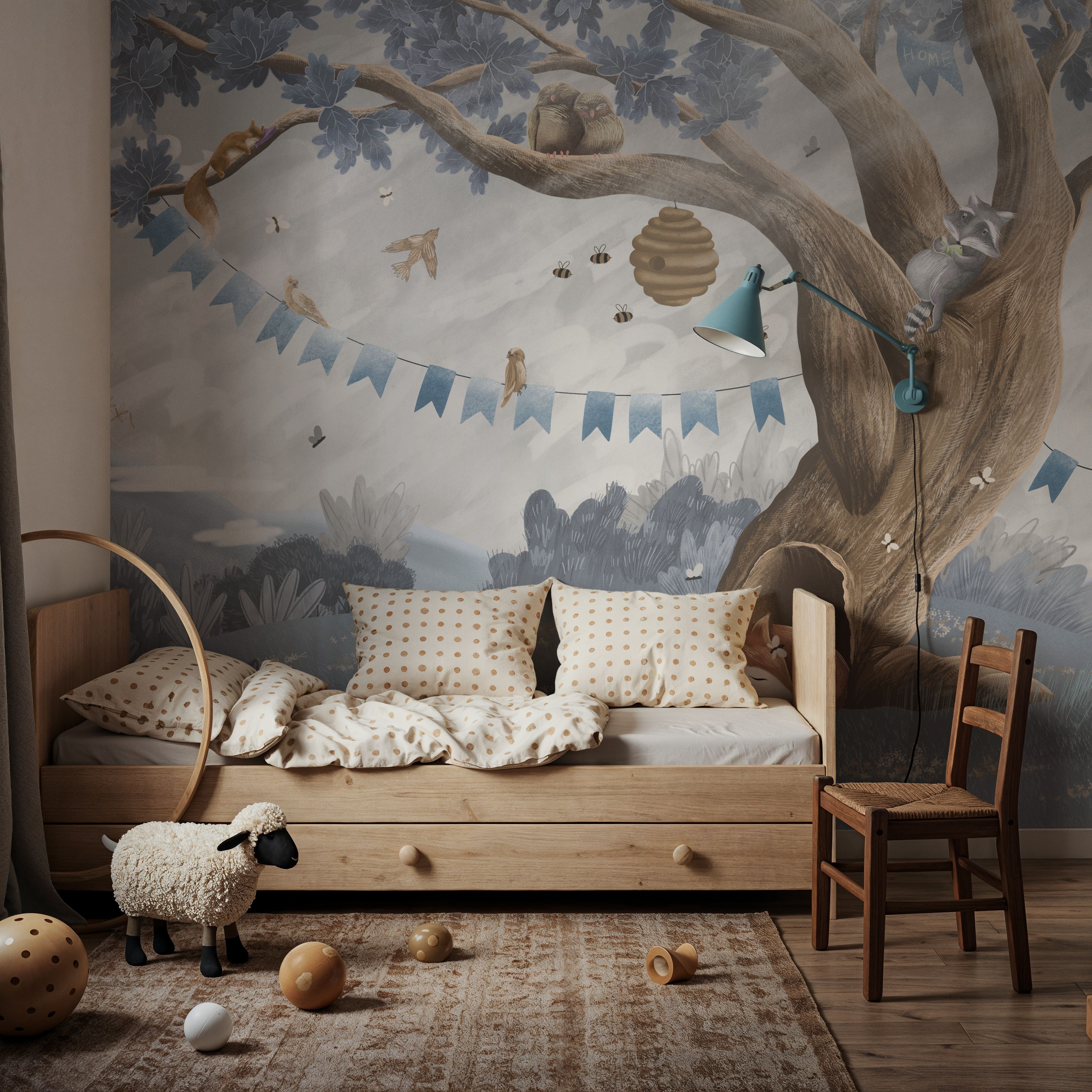 Oak Hill Slumber, Sky Blue