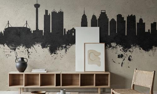 San Antonio Texas Skyline Concrete