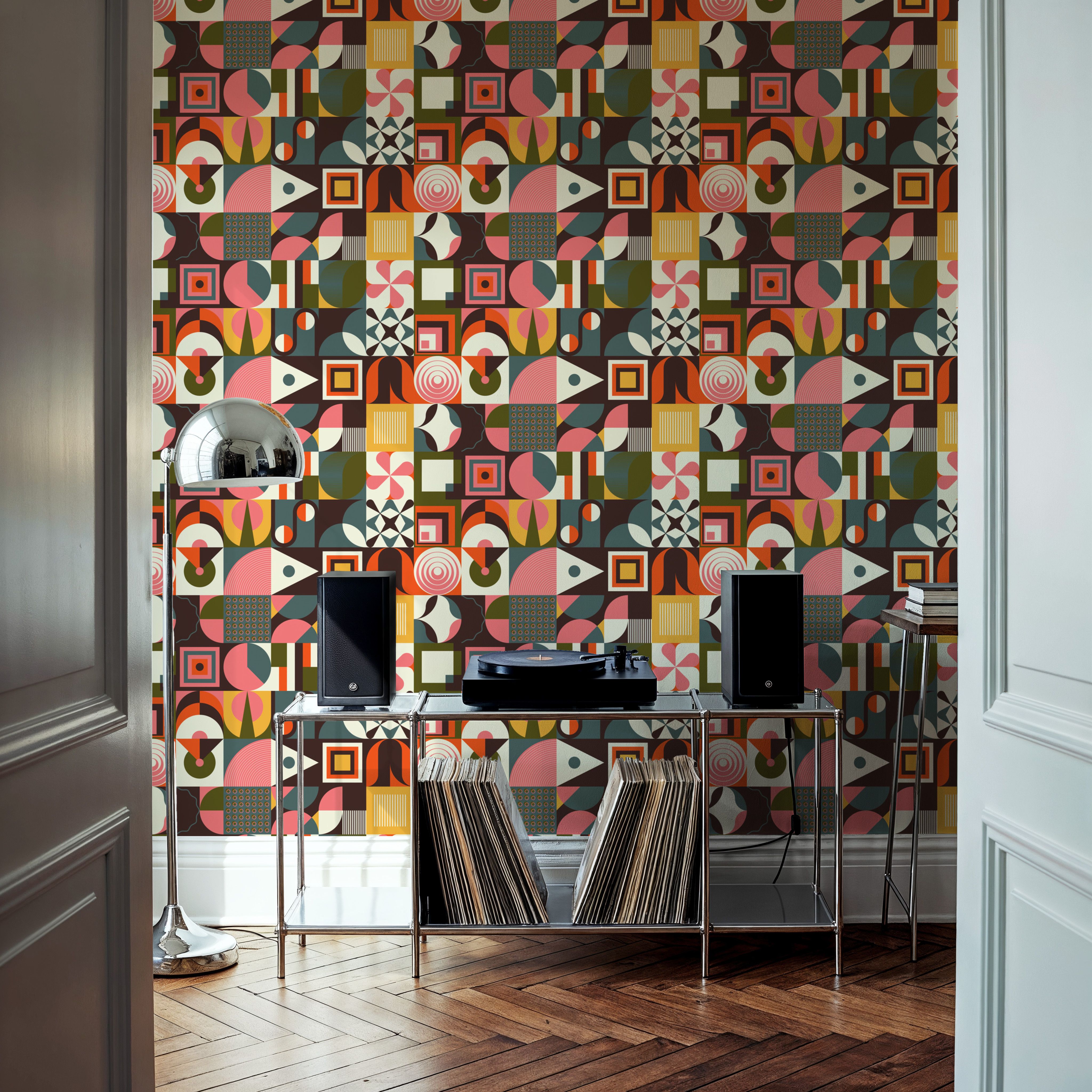 Mid Century Blocks Repeat
